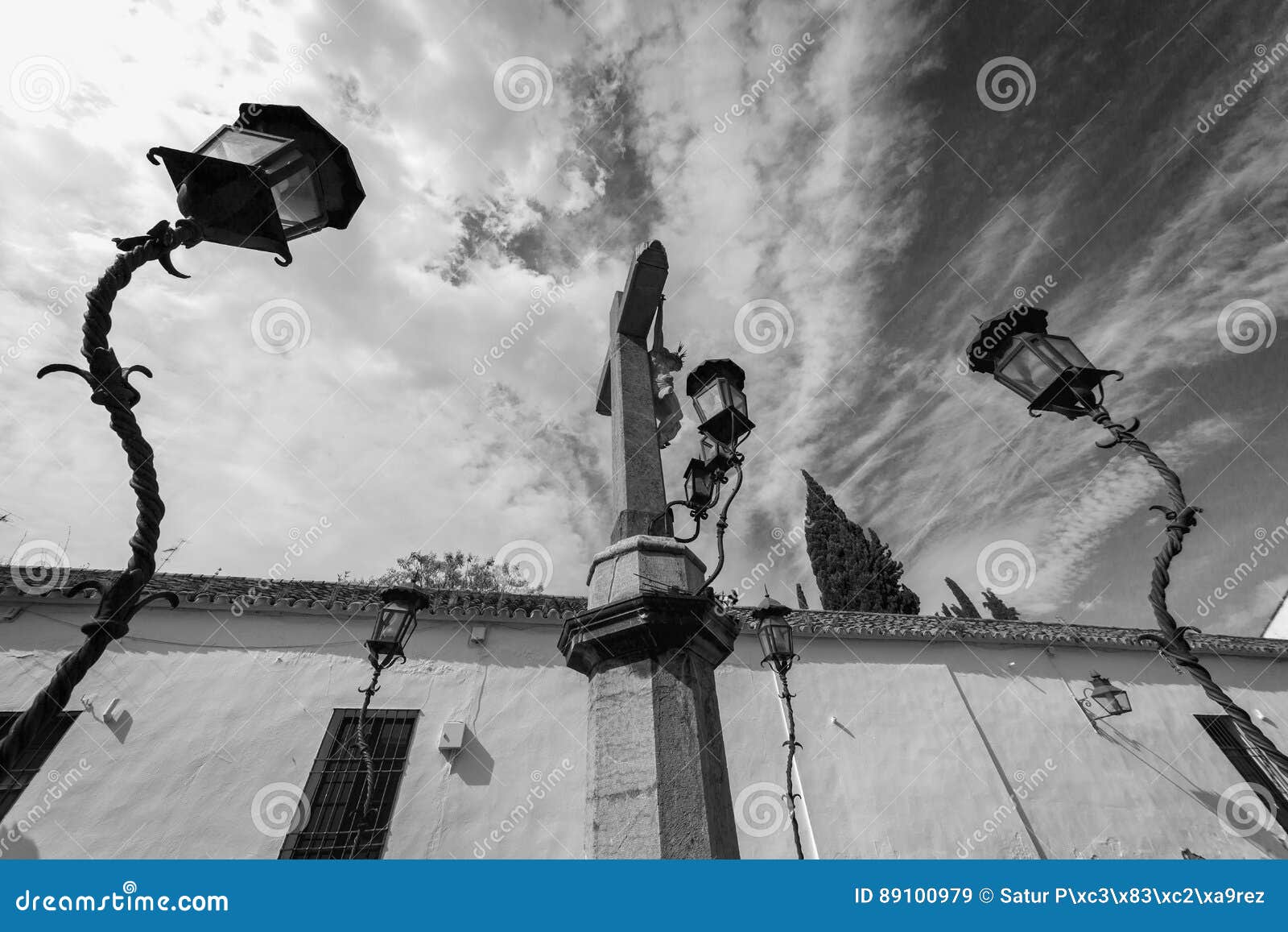 christ de los faroles, cordova. andalusia. spain