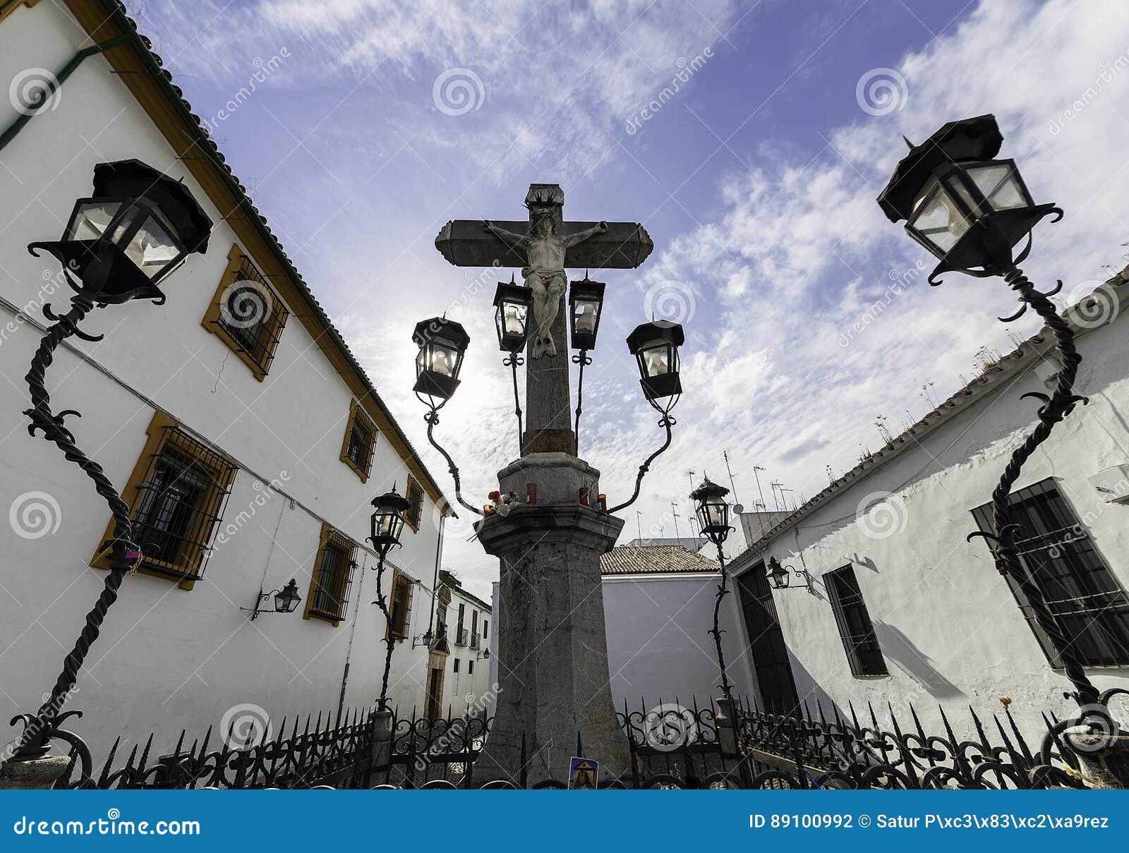 christ de los faroles, cordova. andalusia. spain