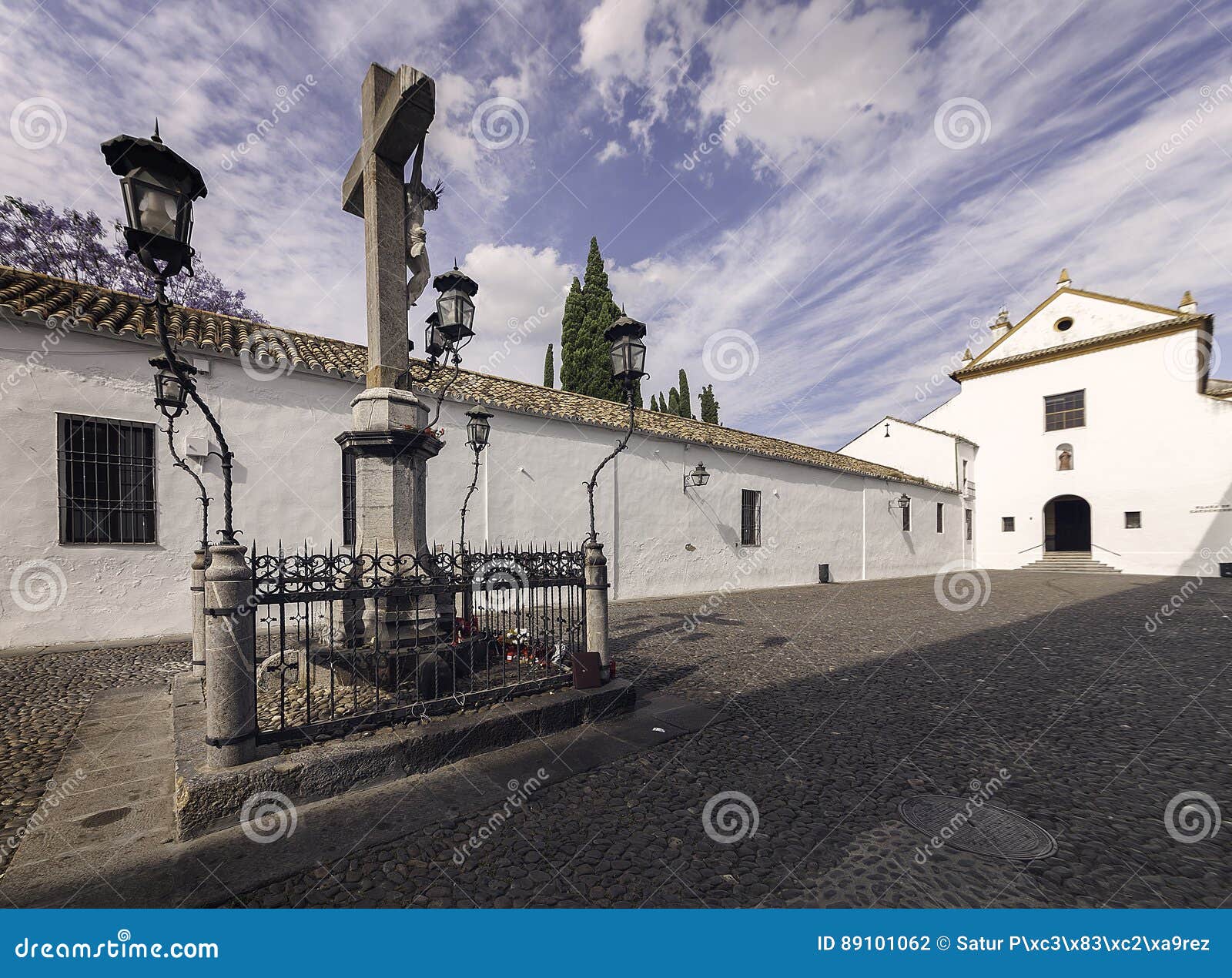 christ de los faroles, cordova. andalusia. spain