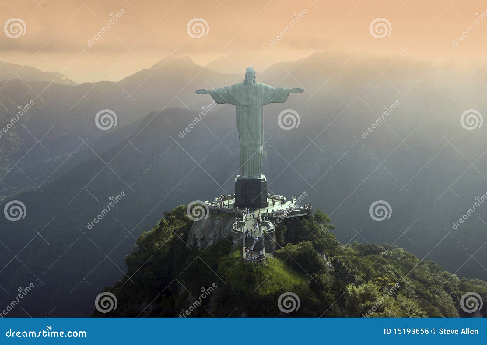 Christ der Redeemer in Rio de Janeiro - Brasilien