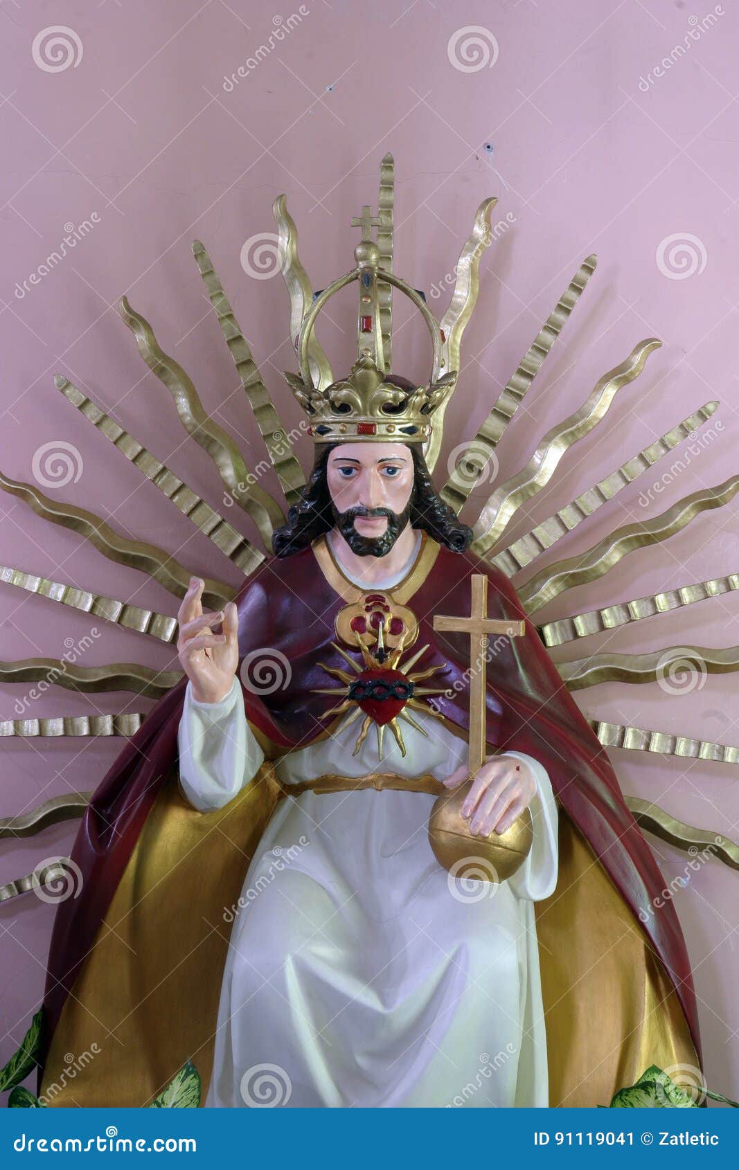 Christ the King stock image. Image of feast, confession - 91119041