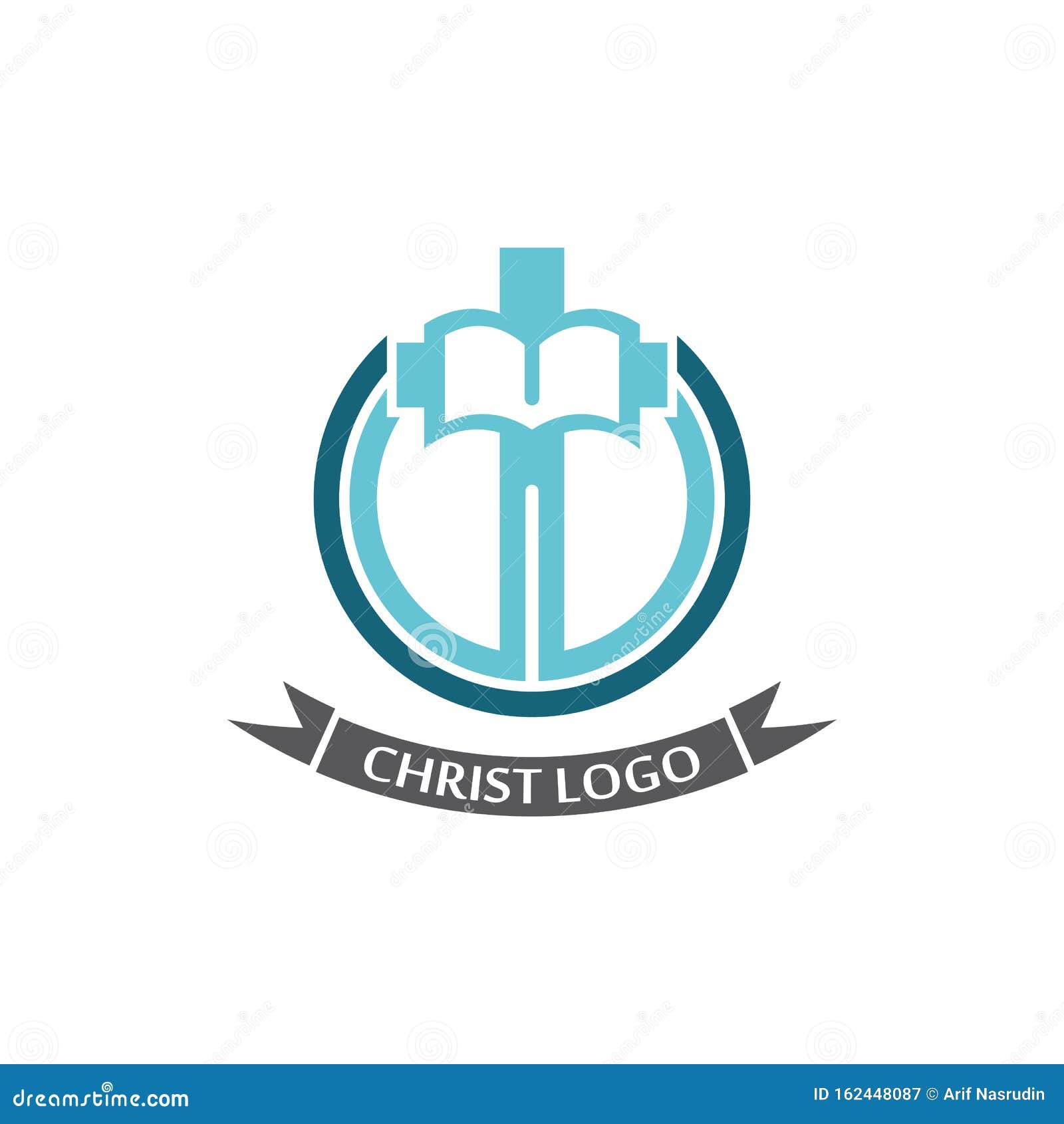 Christ Logo Template Design , Creative Simple Stock Illustration ...