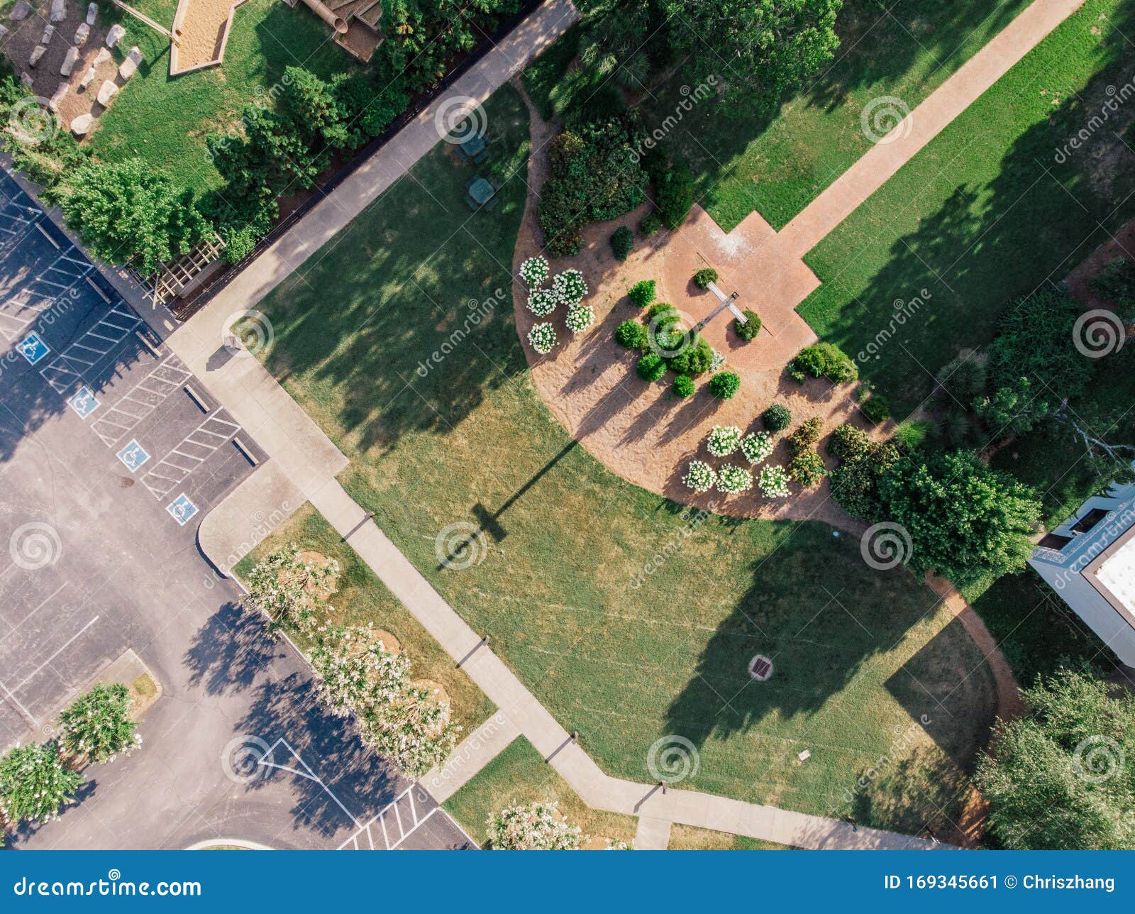 christ presbyterian academy garden overlook by dji mavic mini