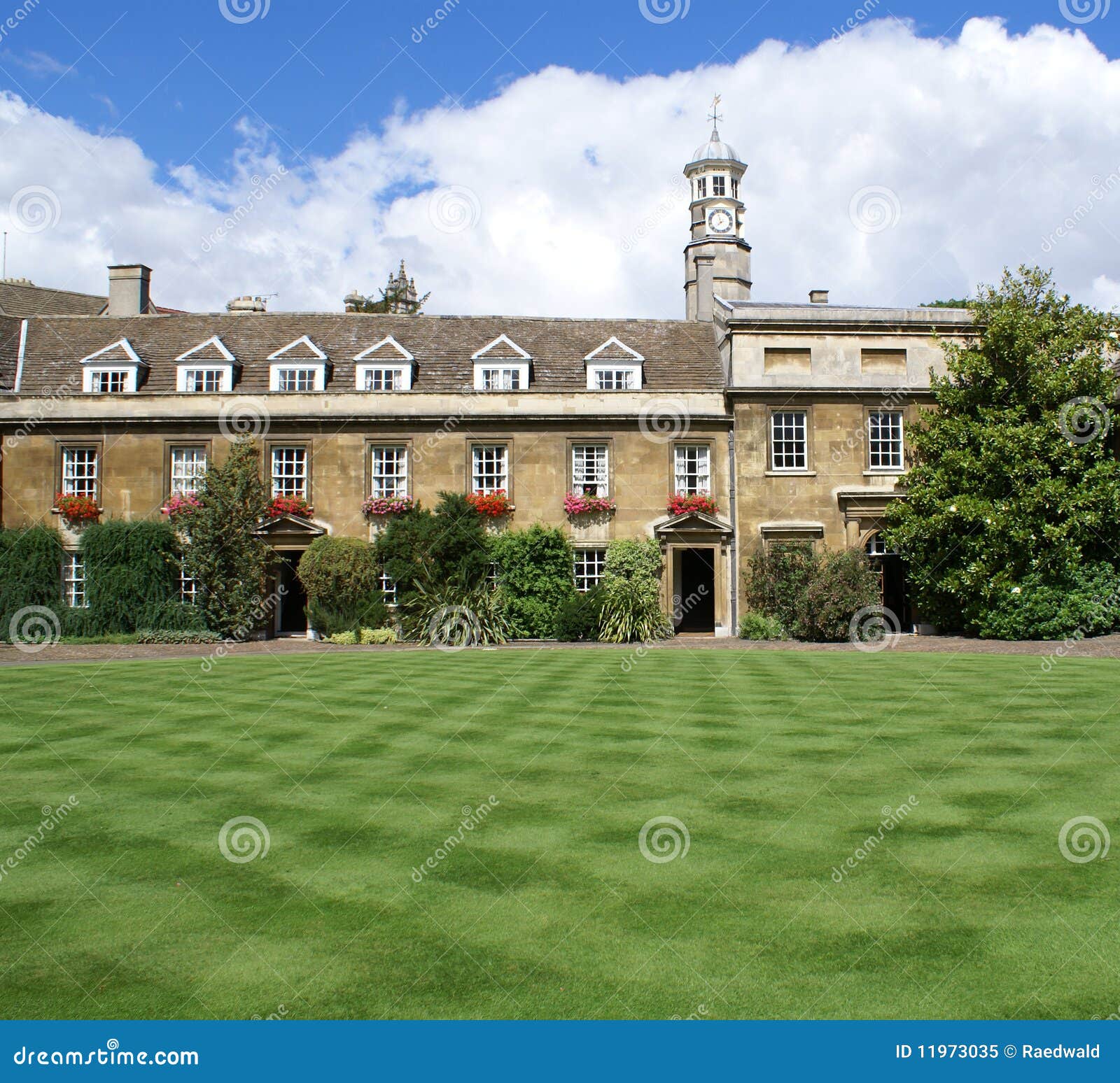 Christ S College, University of Cambridge Stock Image Image of grass