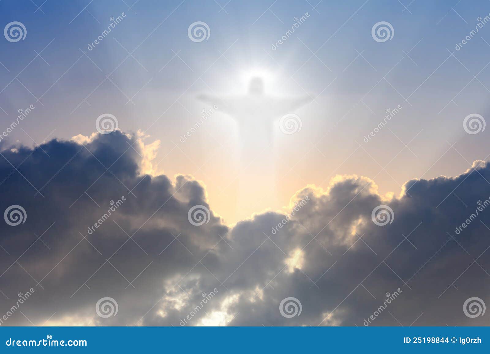 christ in sky