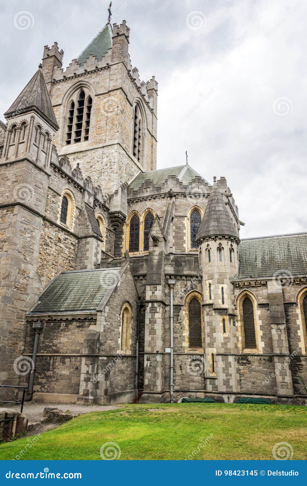 Christchurch Cathedral in Dublin Ireland Stock Image Image of irish