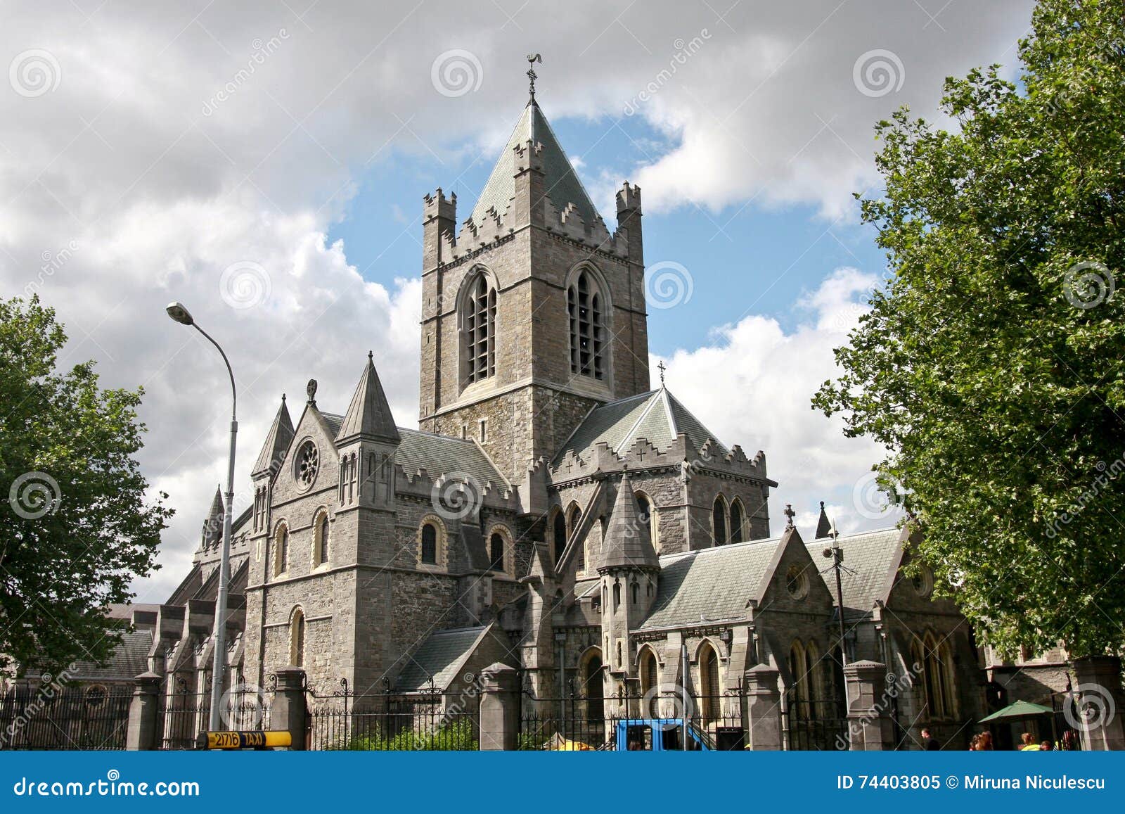 Christchurch Cathedral, Dublin, Ireland Editorial Image Image of