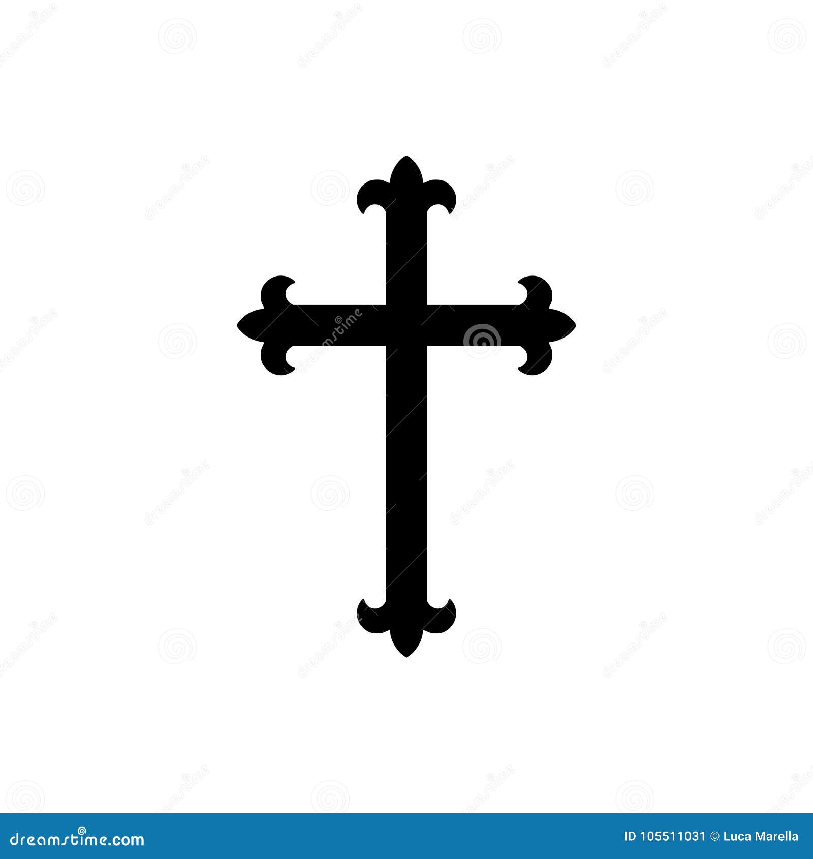 christian cross  - png