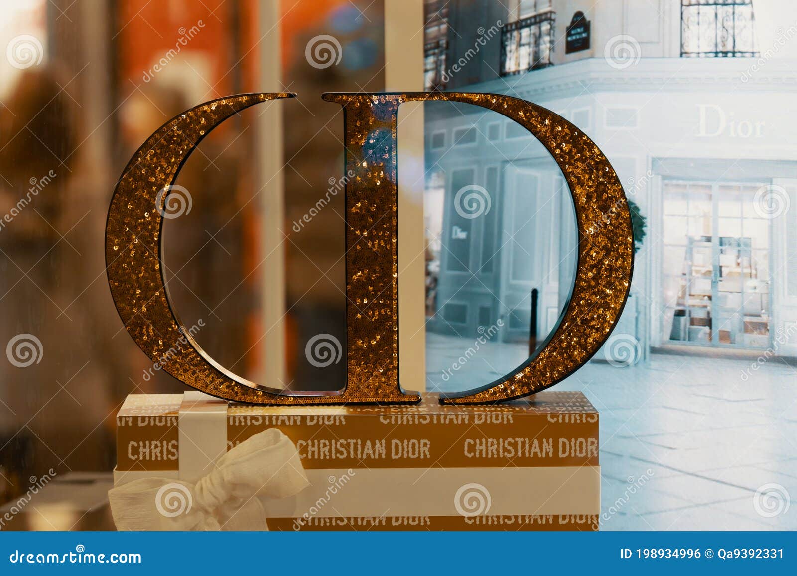 Christian Dior Brand Logo Sign. Christian Dior, or CD, is French Luxury  Goods Company Specialized in Perfumes and Editorial Photo - Image of  exhibition, europe: 198934996