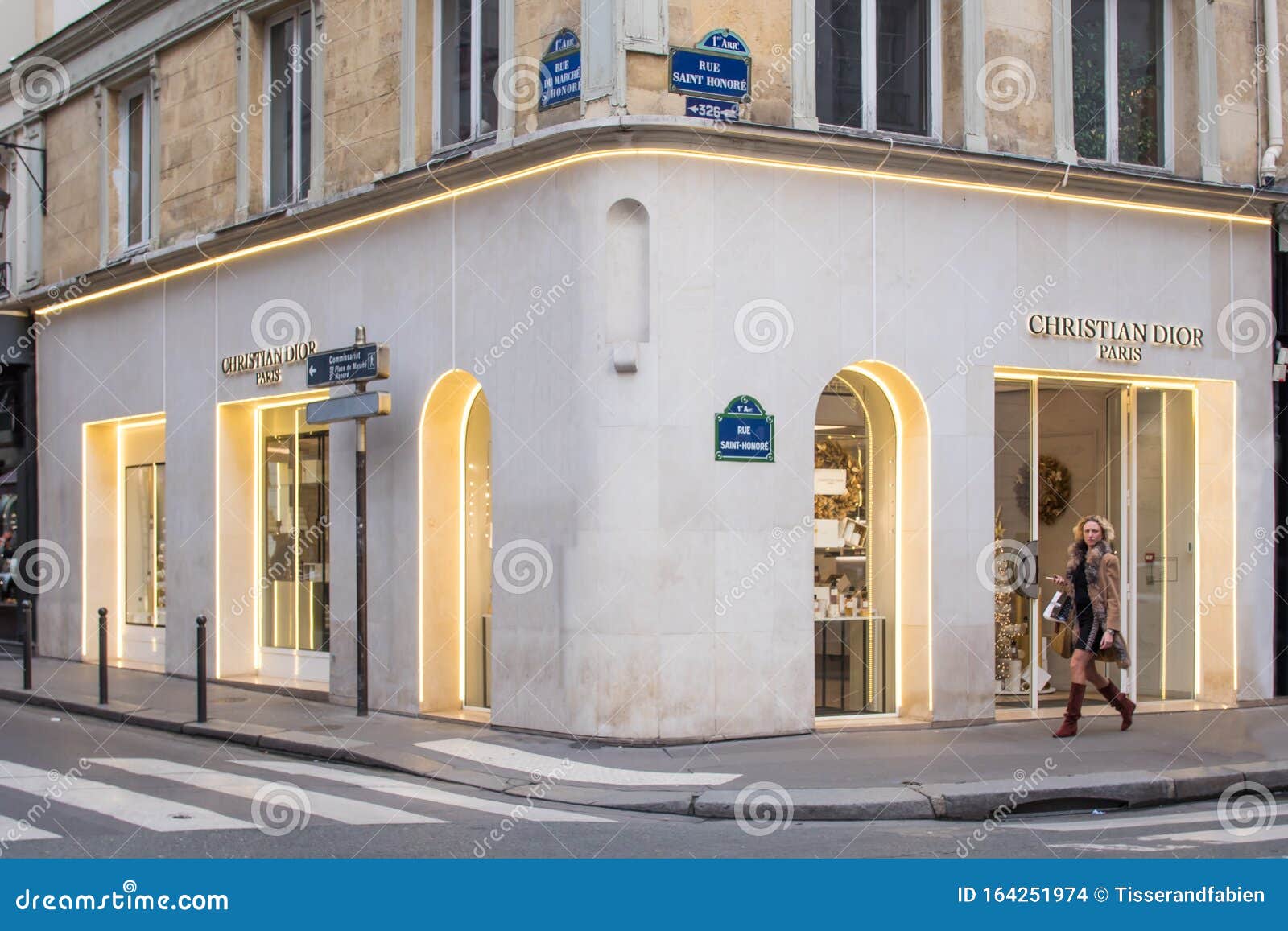 Dior shop in Nagoya Japan. French company which owns the high