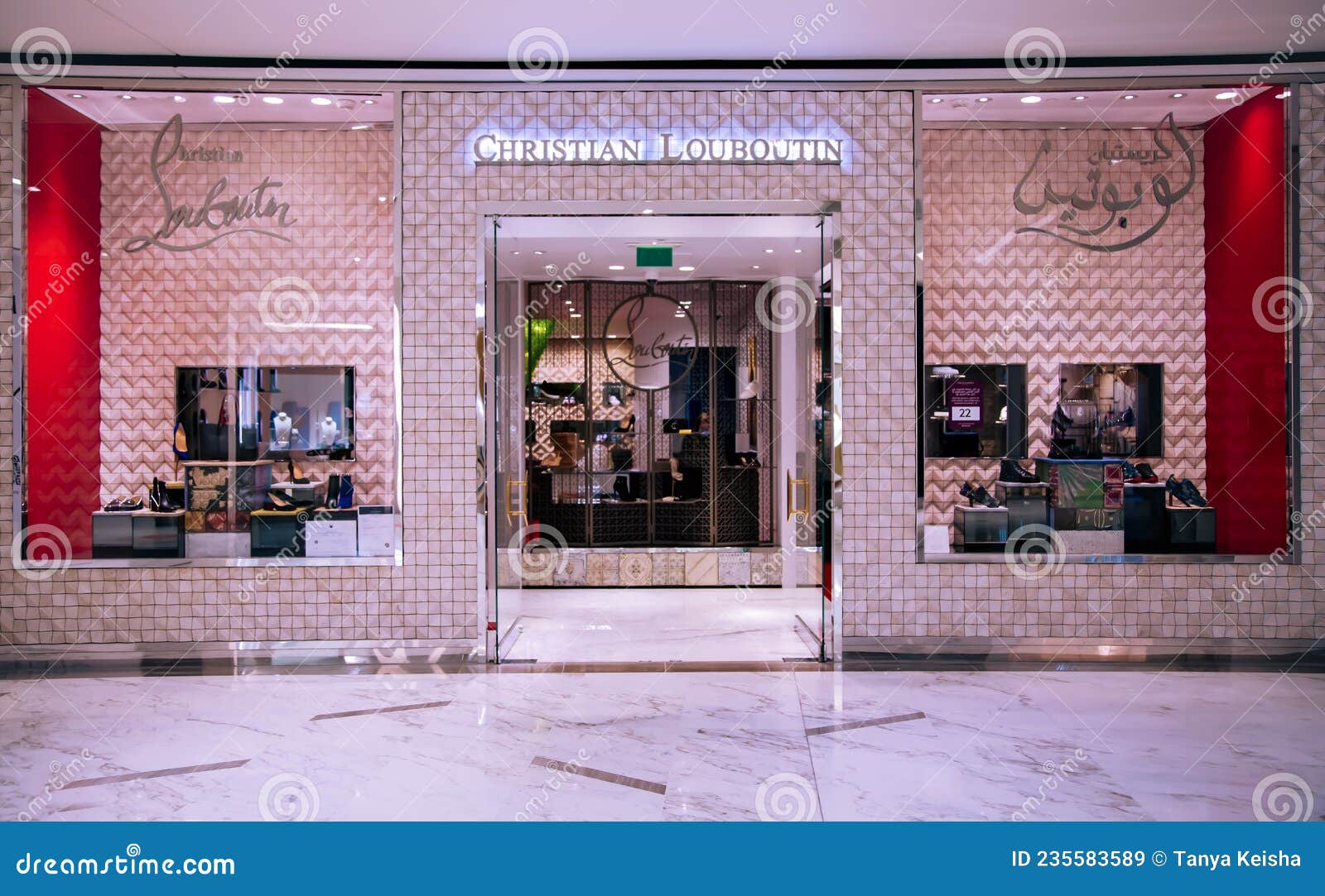 Christian Boutique in Dubai Mall Editorial Stock Image - Image of boutique, largest: 235583589