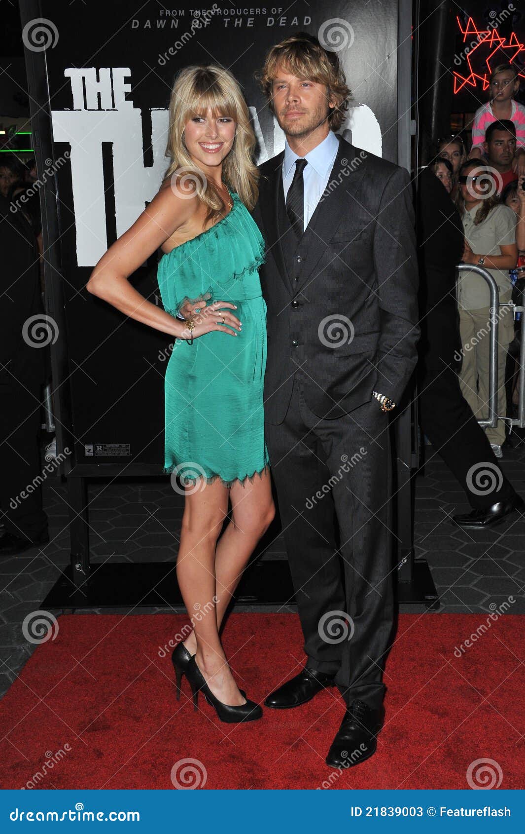 Christian Olsen, Eric Christian Olsen, Sarah Wright Editorial Stock