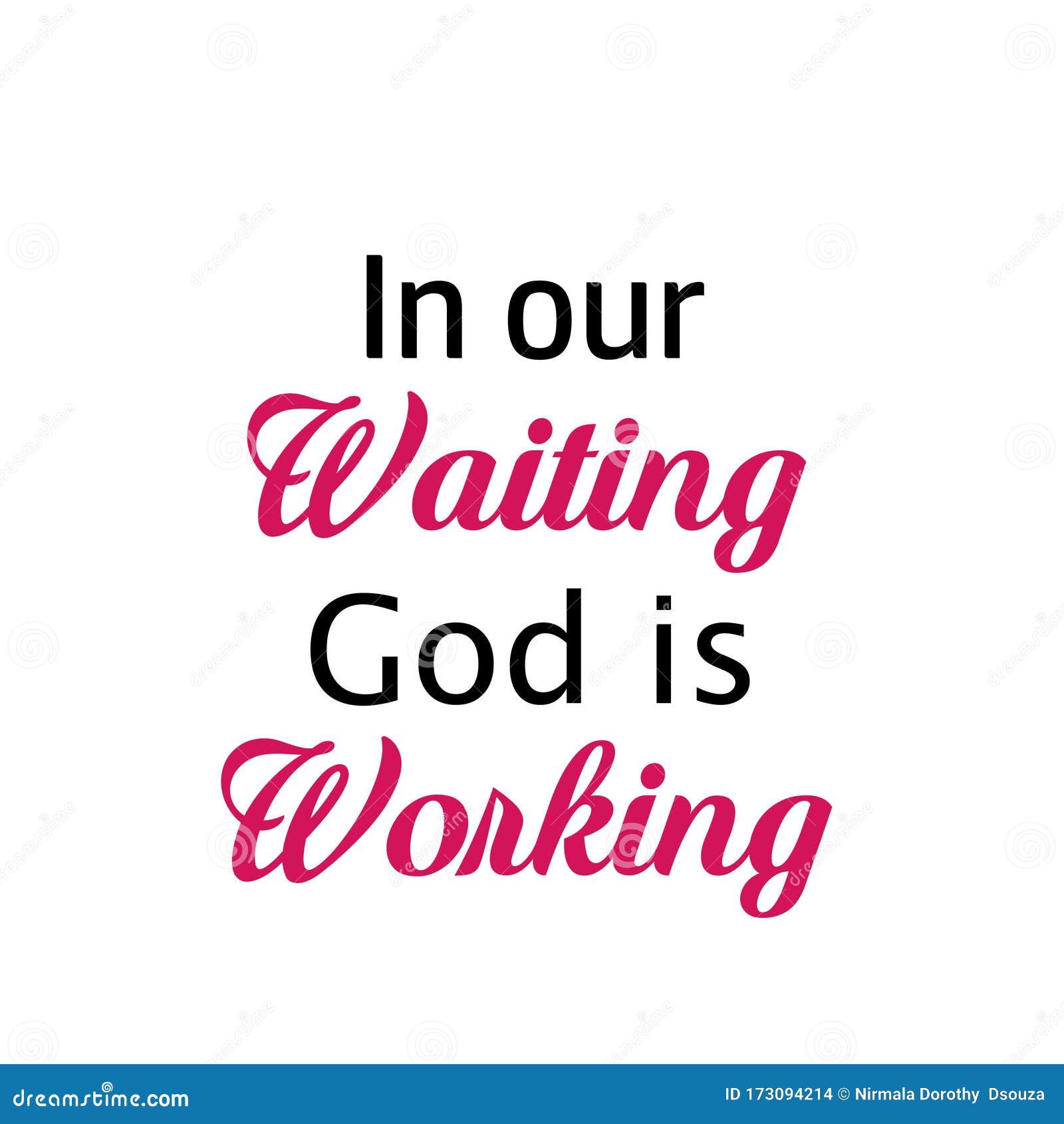In Our Waiting, God Is Working {Card} In Our Waiting, God Is Working {Card}