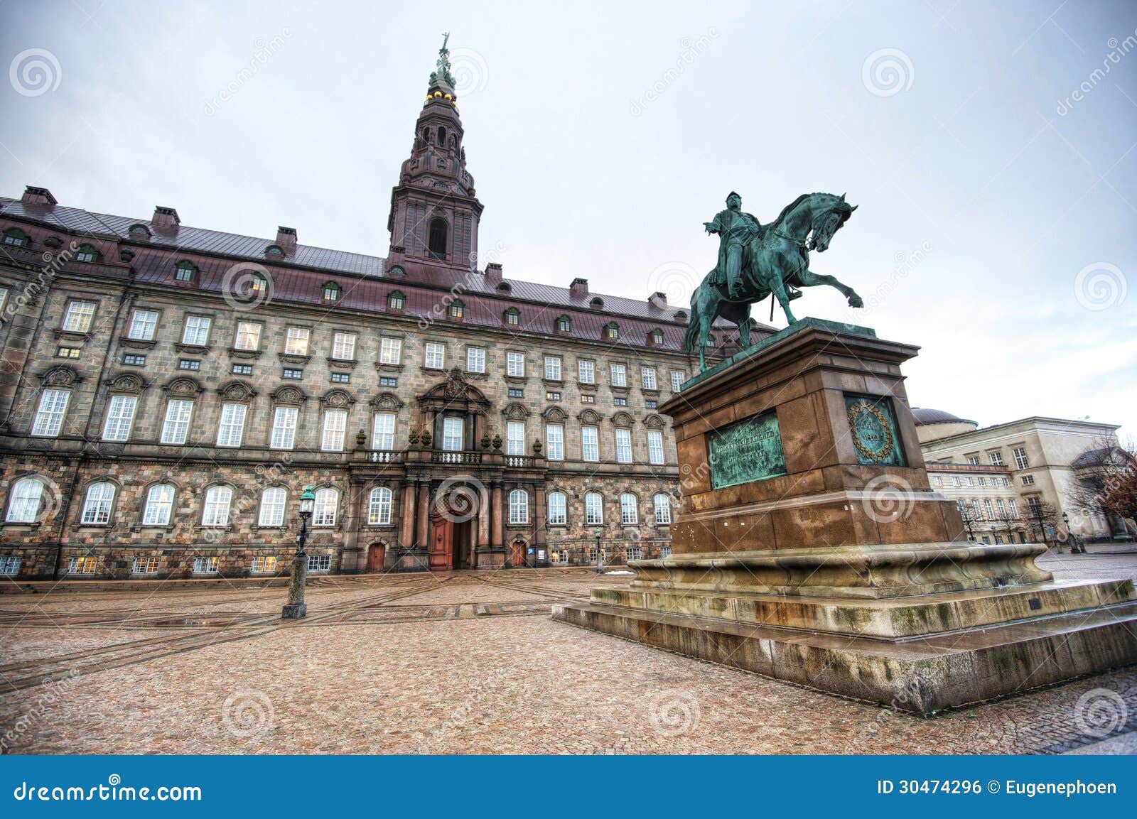 Christiansborg Palace And Government Building On The Islet Of ...