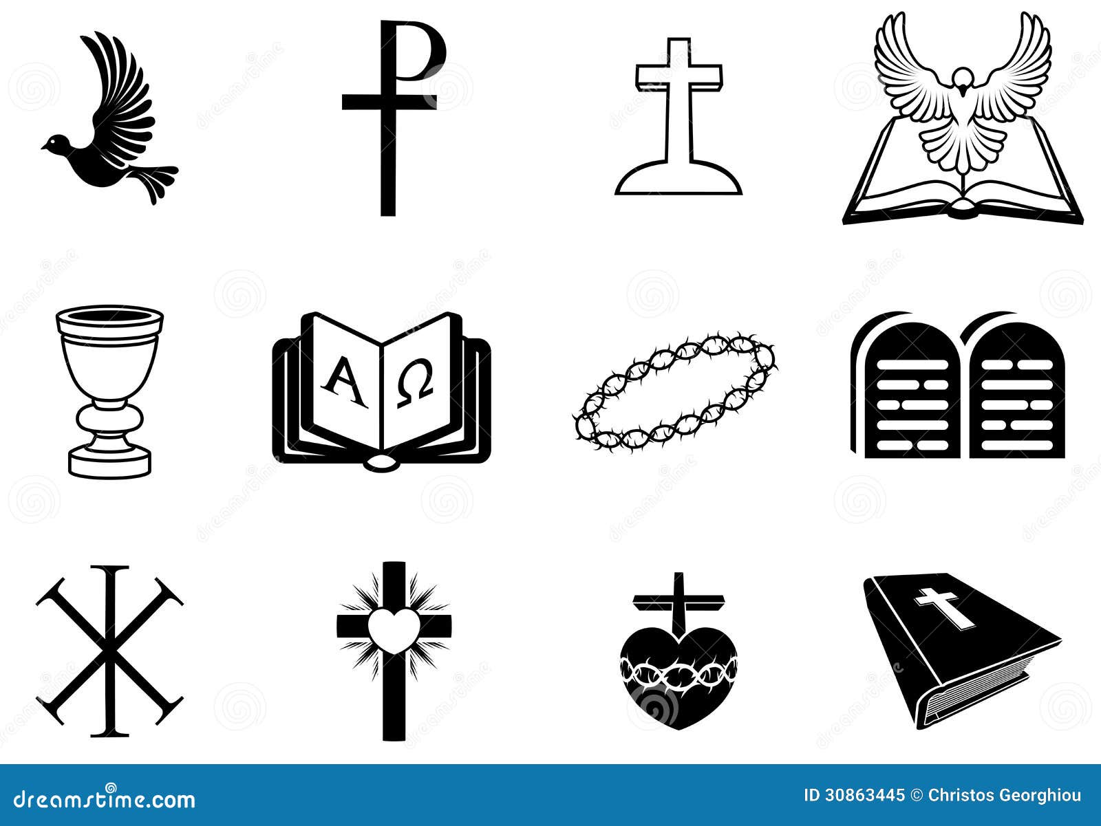 Und bedeutung zeichen christliche Christliche Symbole