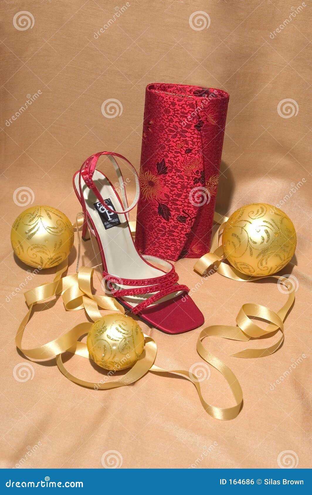 Christmas accessories stock photo. Image of gifts, balls 164686