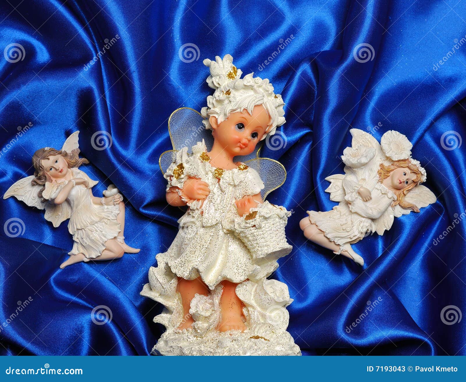 Christmas angels stock image. Image of ornament, statuette 7193043