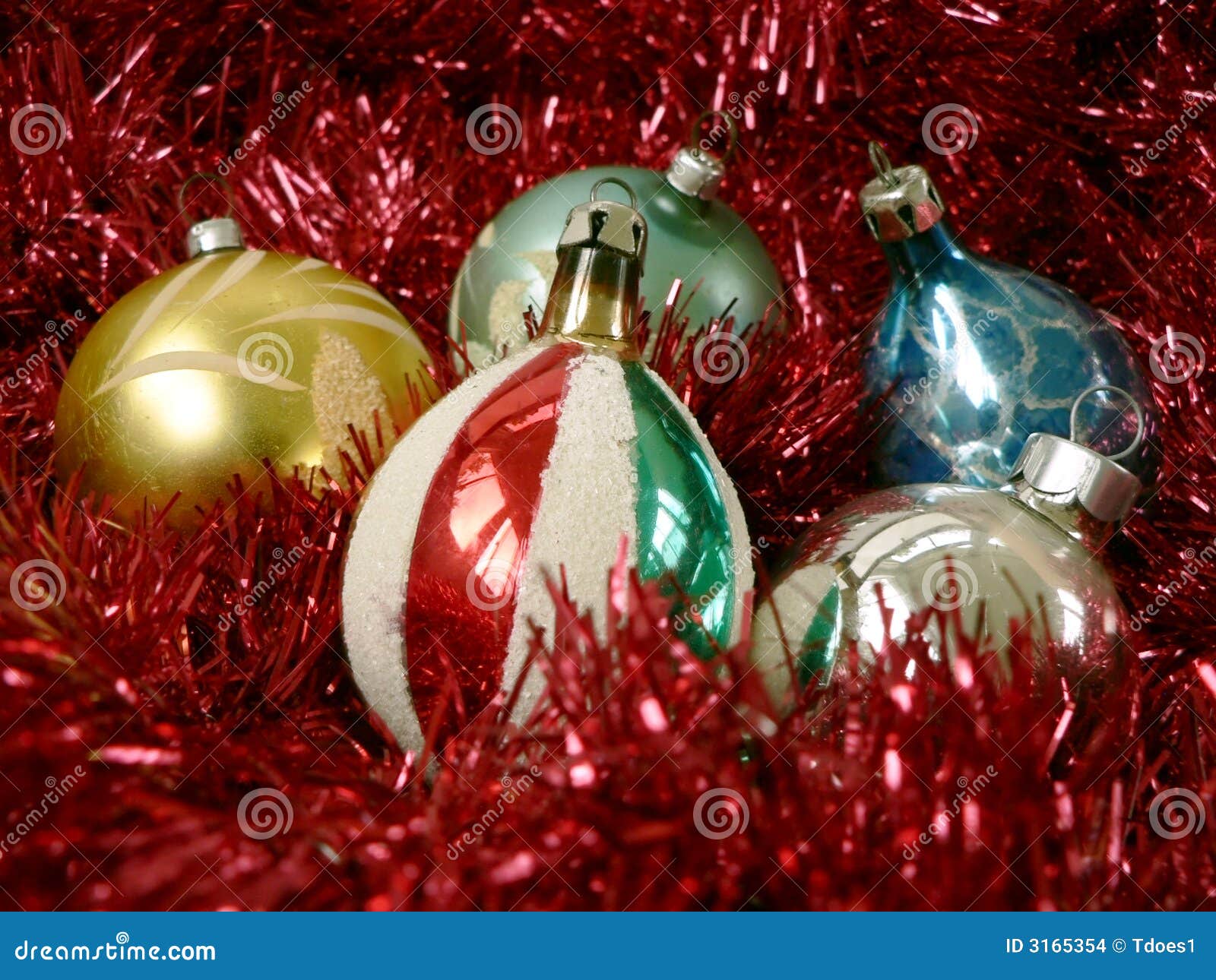 Christmas Antique Bulbs 2 Stock Photo Image of decoration, close