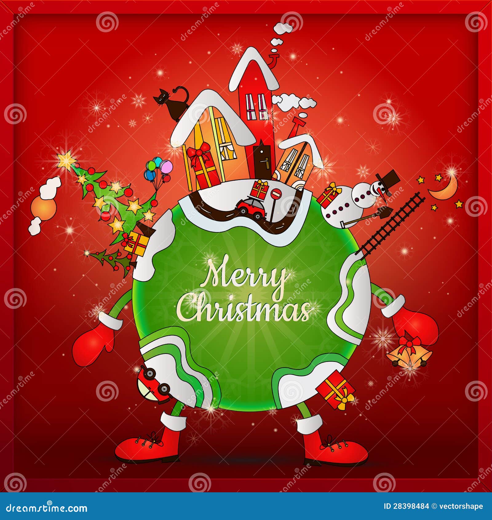 red photo frame free christmas Image world around of banner the stock vector. Christmas red photo frame free christmas Image world around of banner the stock vector. Christmas