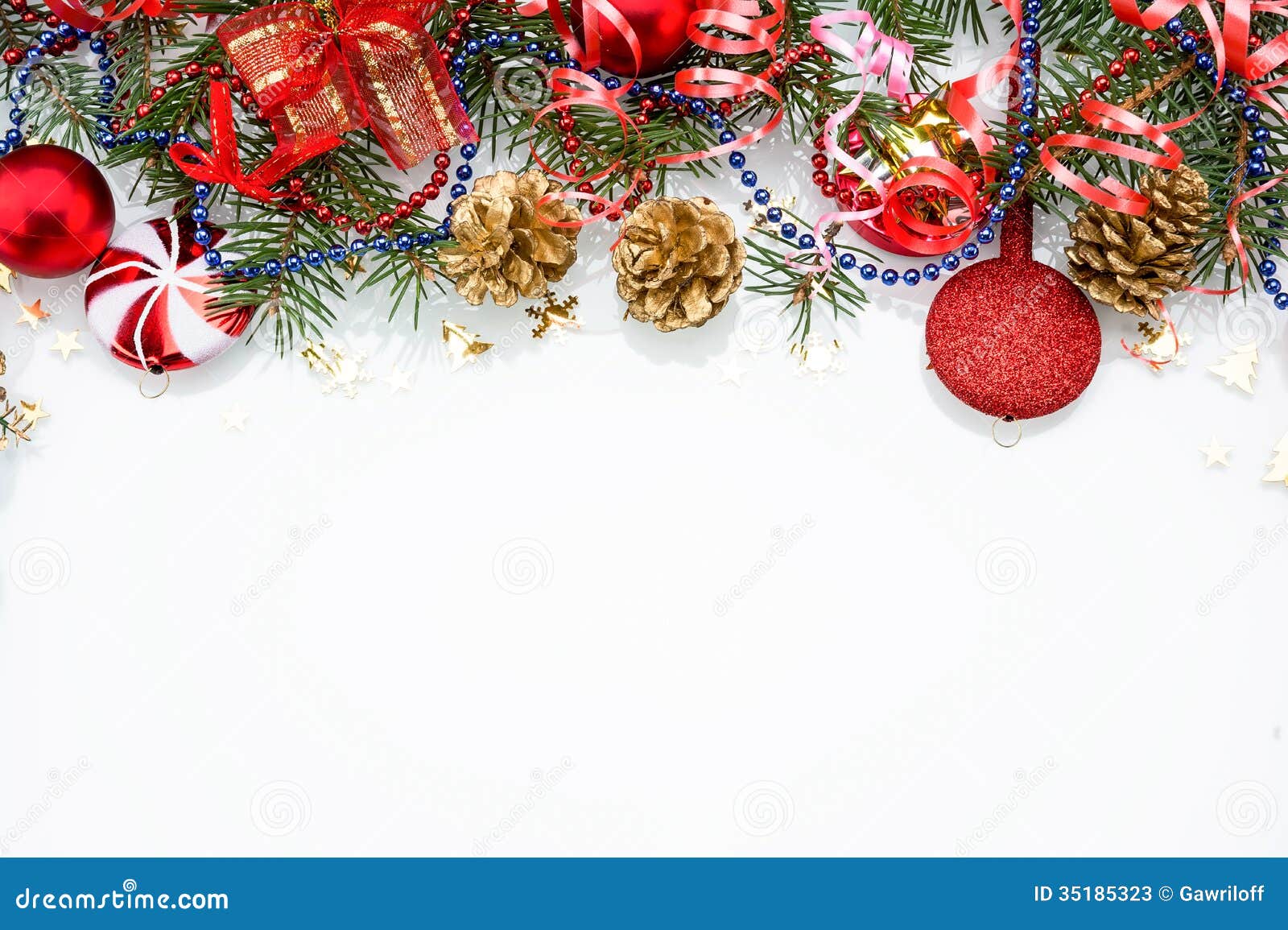 Christmas Background Stock Image Image Of December Decorative