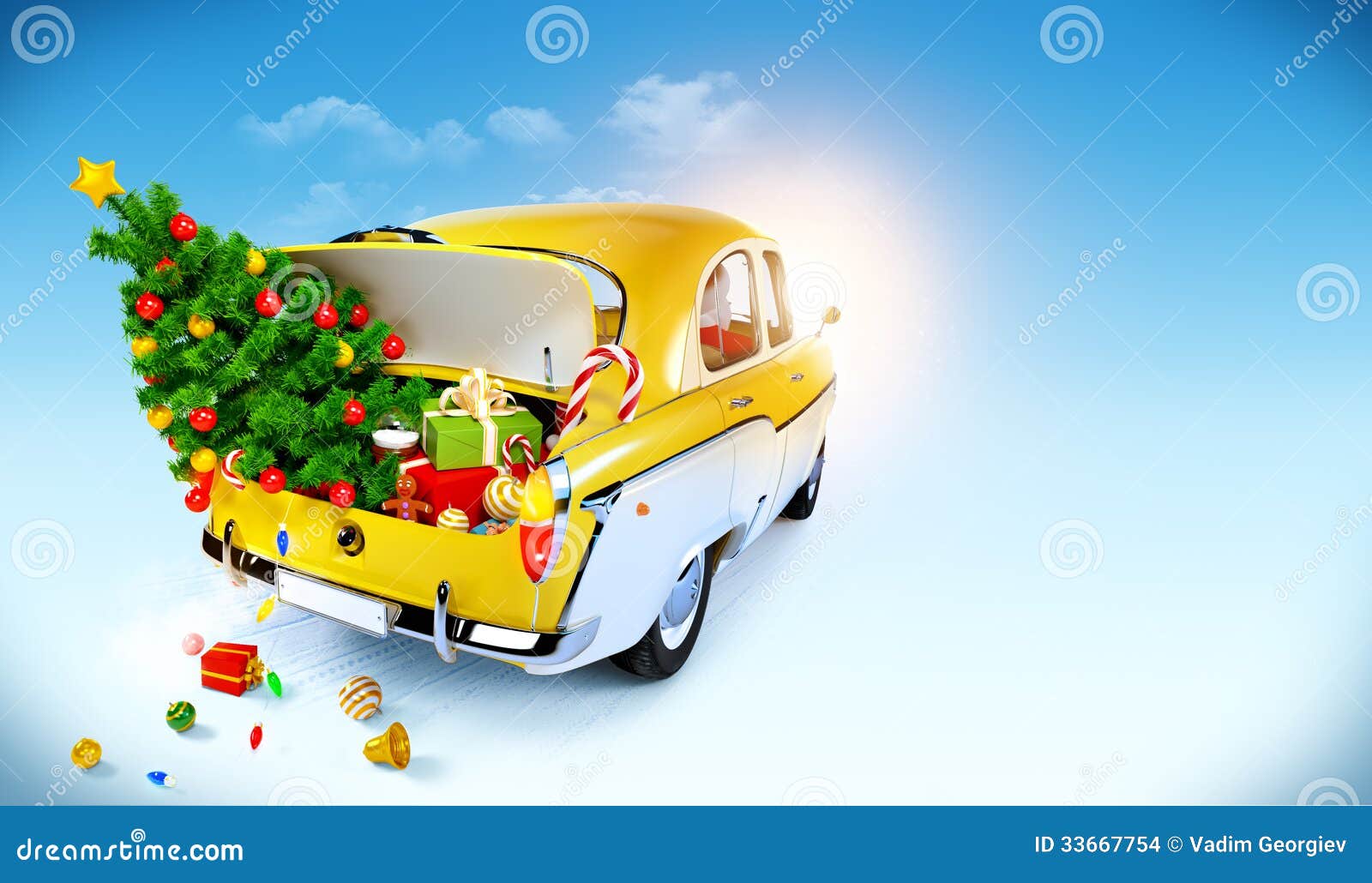 Christmas background stock illustration. Illustration of candys - 33667754
