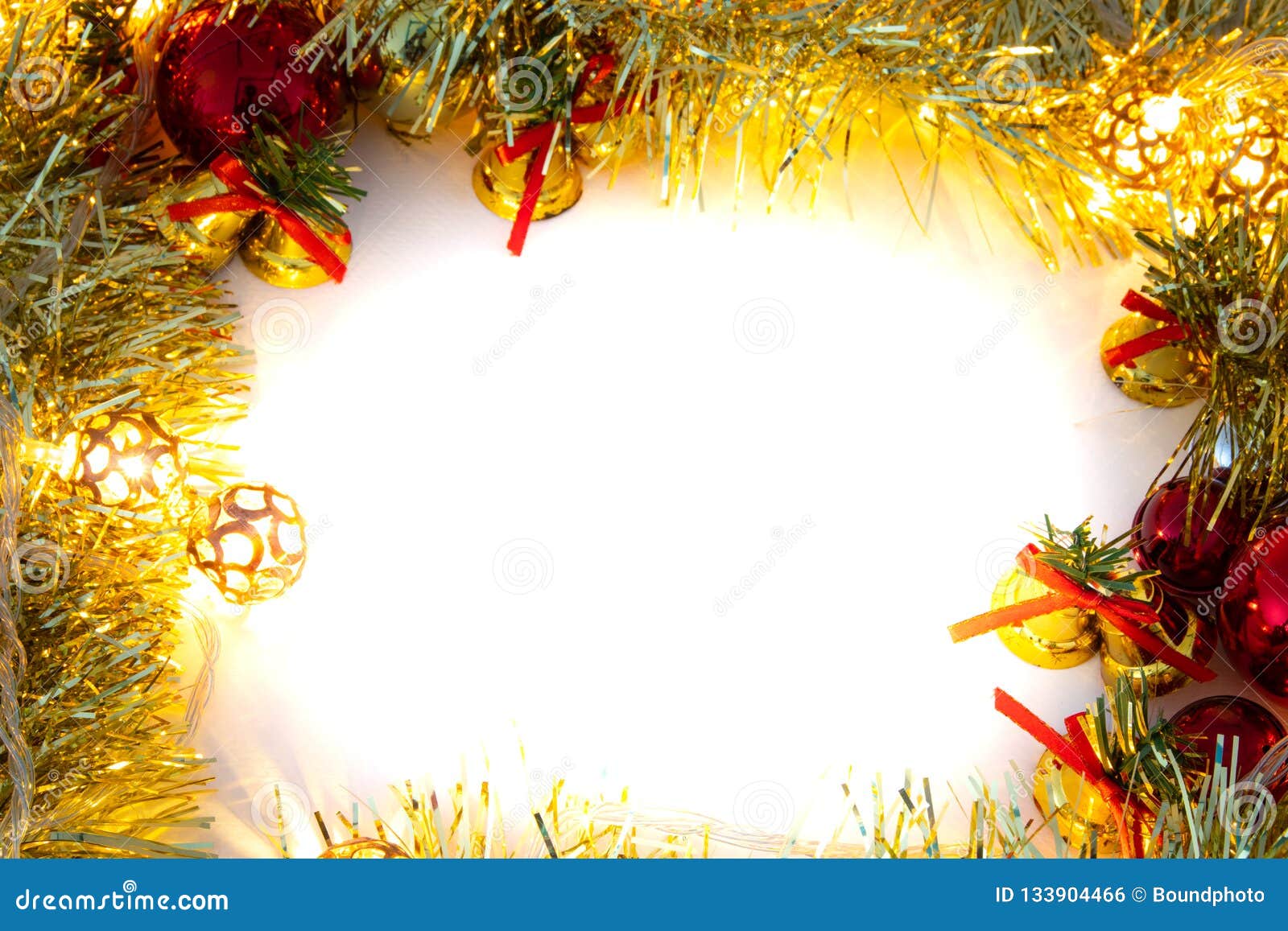 Christmas Background, Frame for Card Stock Photo - Image of card, color