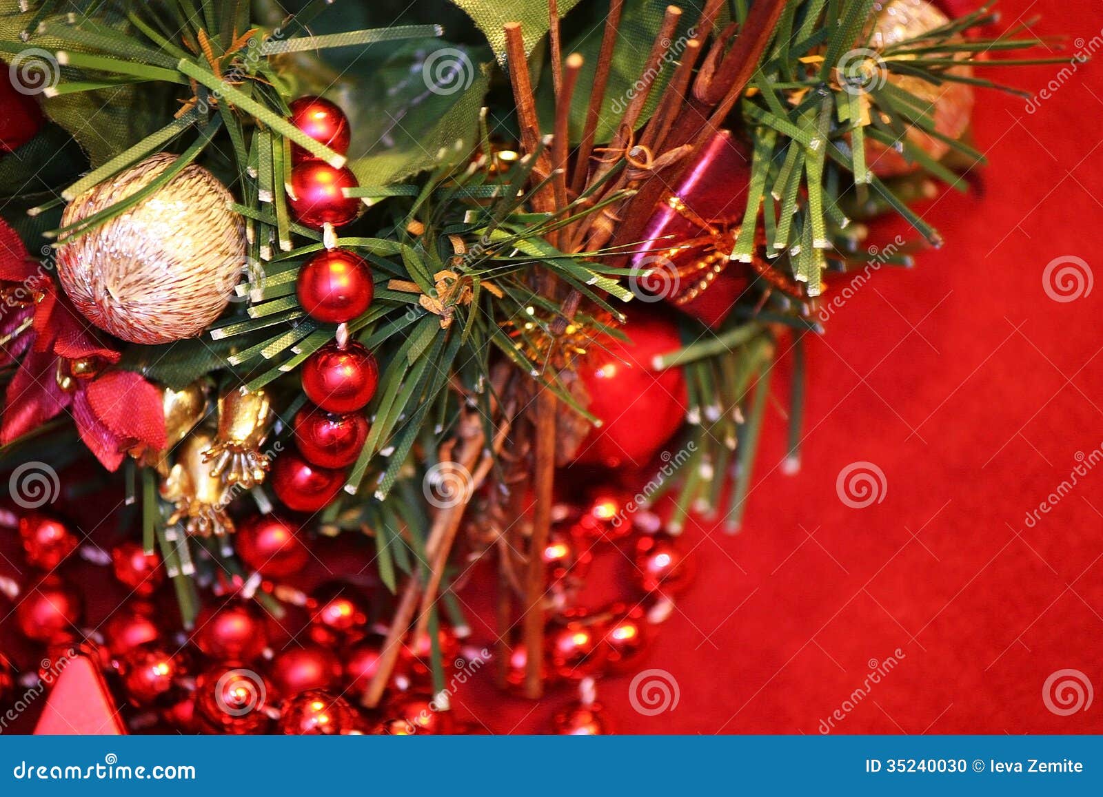 Christmas decoration stock photo. Image of decoration - 35240030