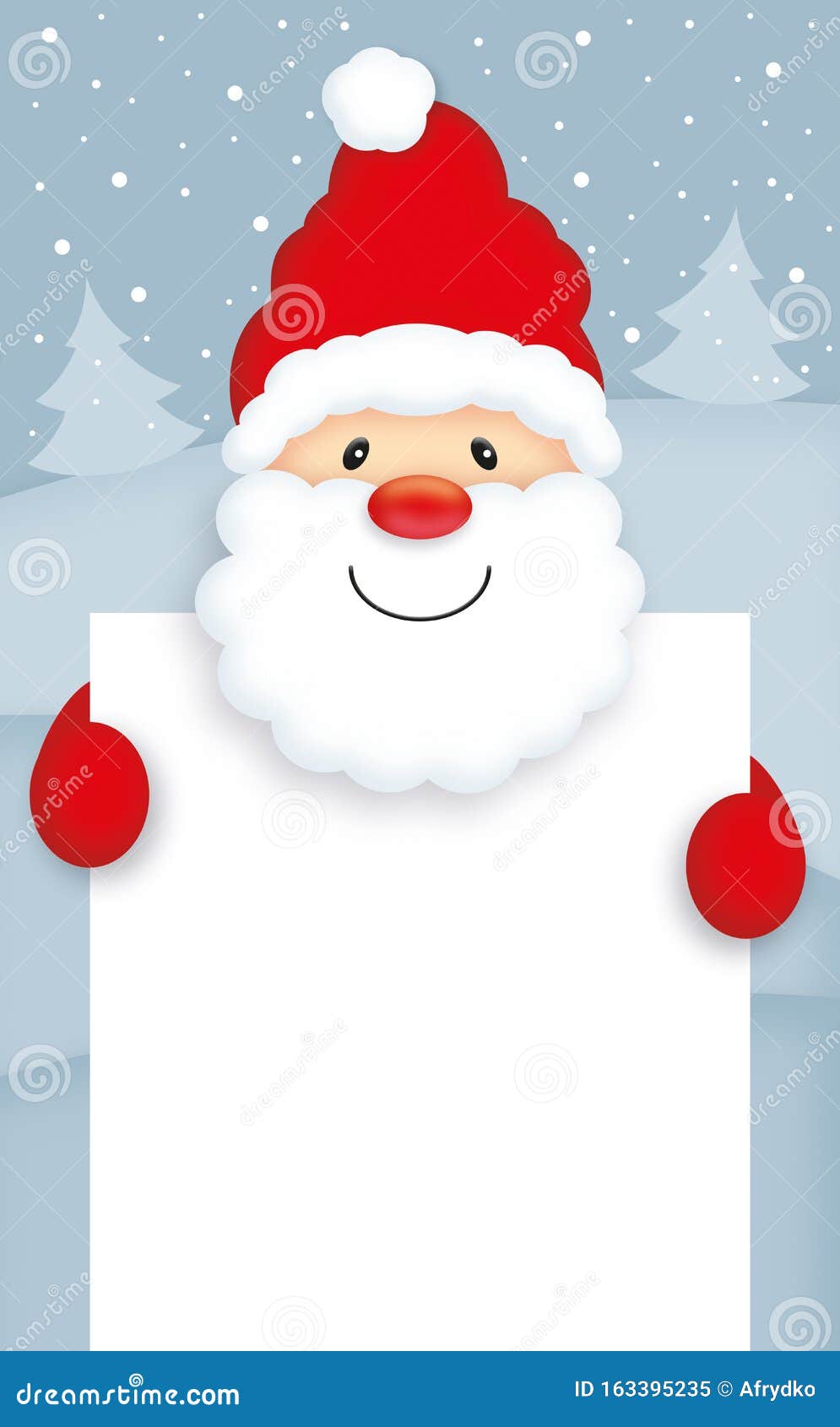 Christmas Background with Santa Claus Stock Image - Image of clear,  background: 163395235
