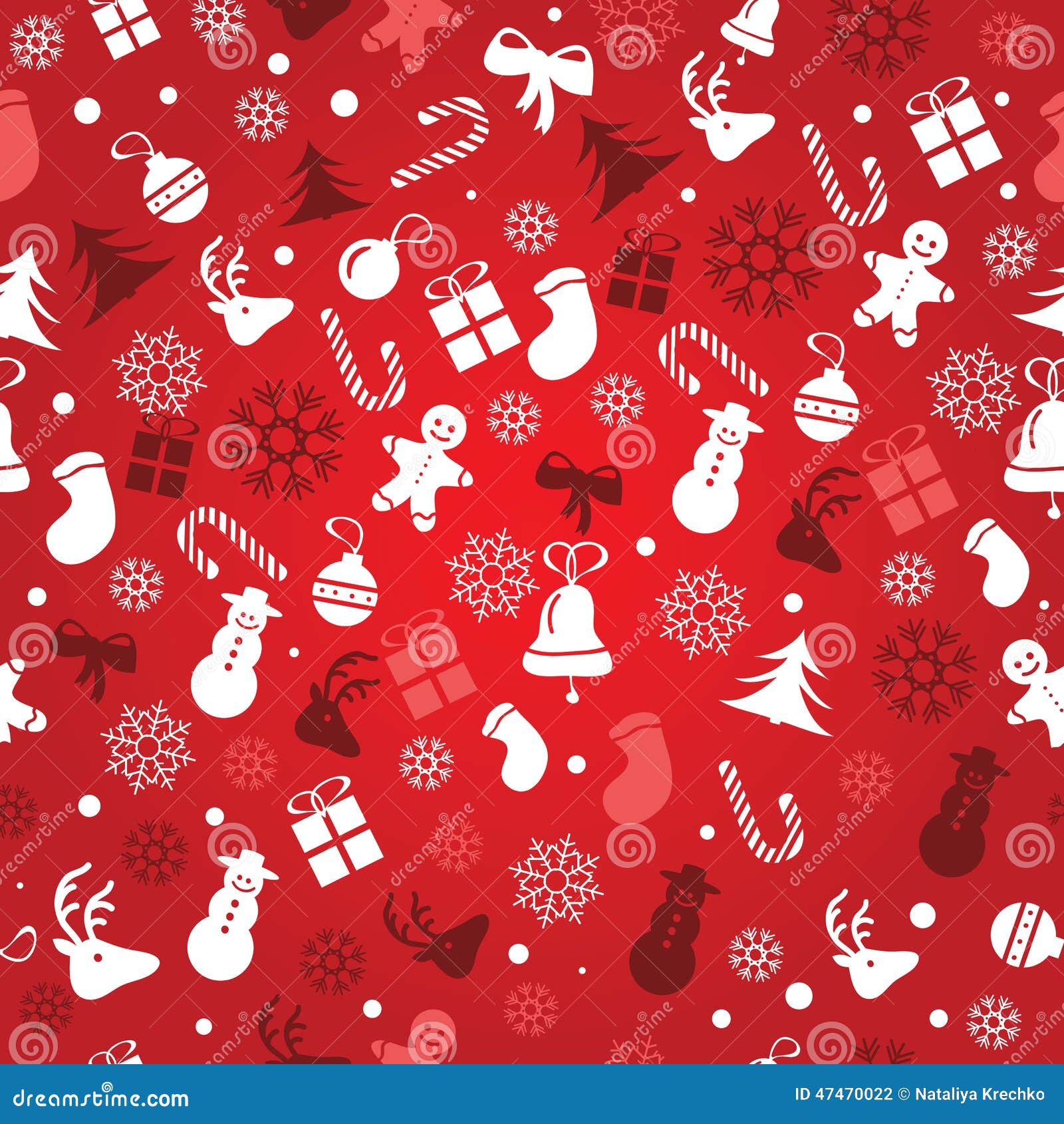 christmas background, seamless tiling, great choice for wrapping paper pattern