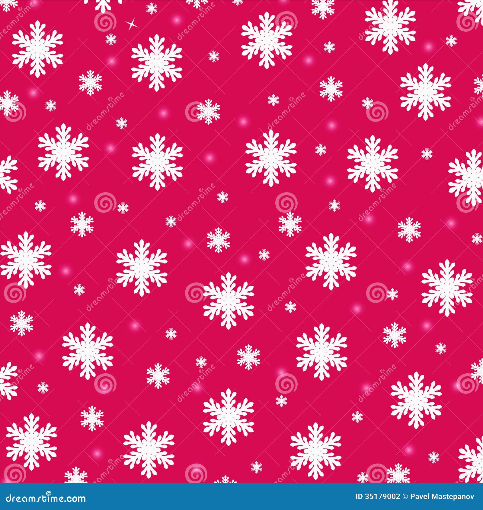 Christmas Background With Snowflakes Stock Photography 