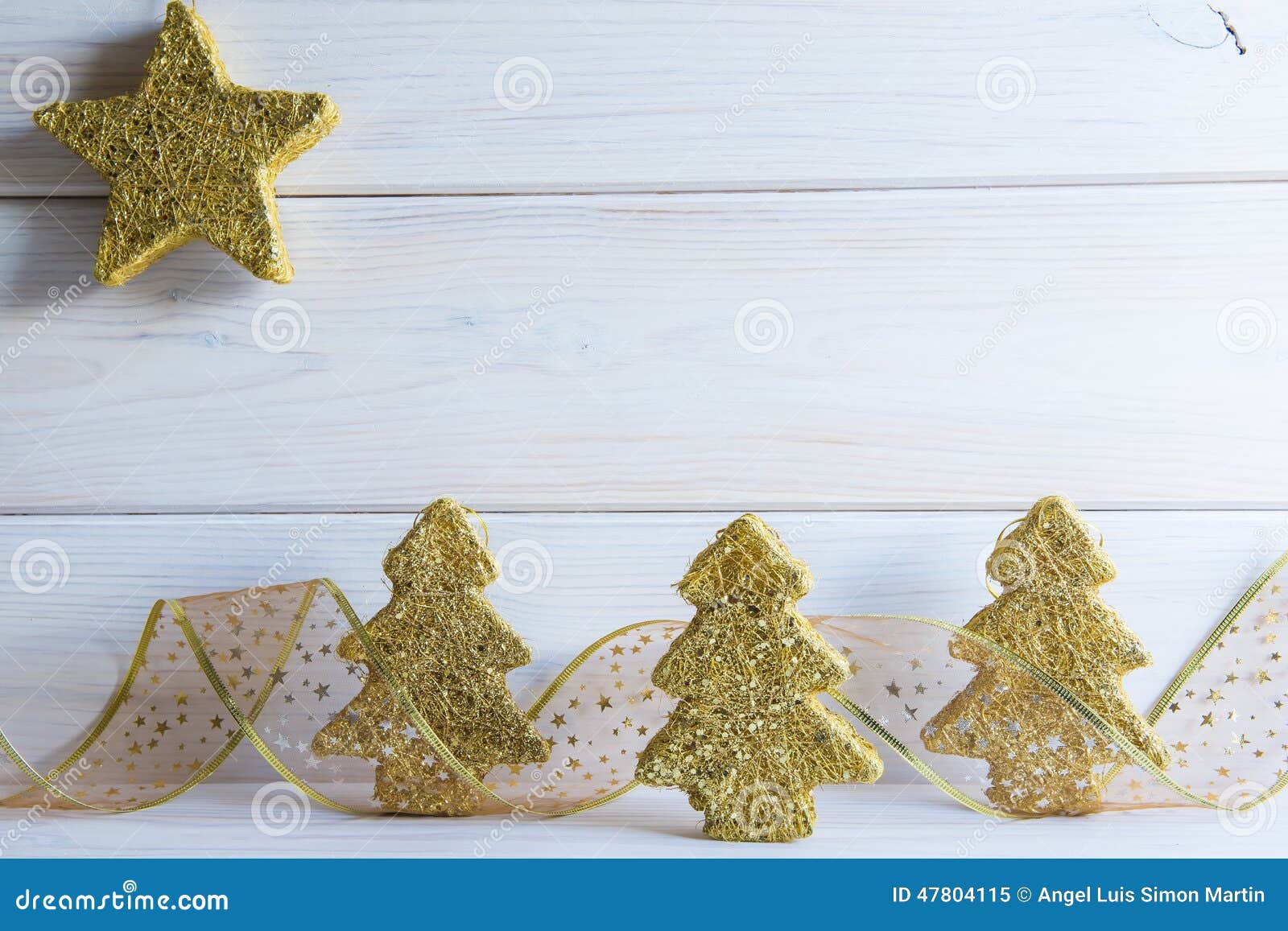 Christmas background with a space for text and bright decoration