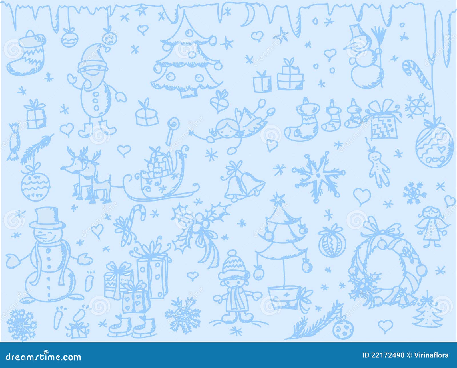 Christmas Background, Vector Royalty Free Stock Photos 