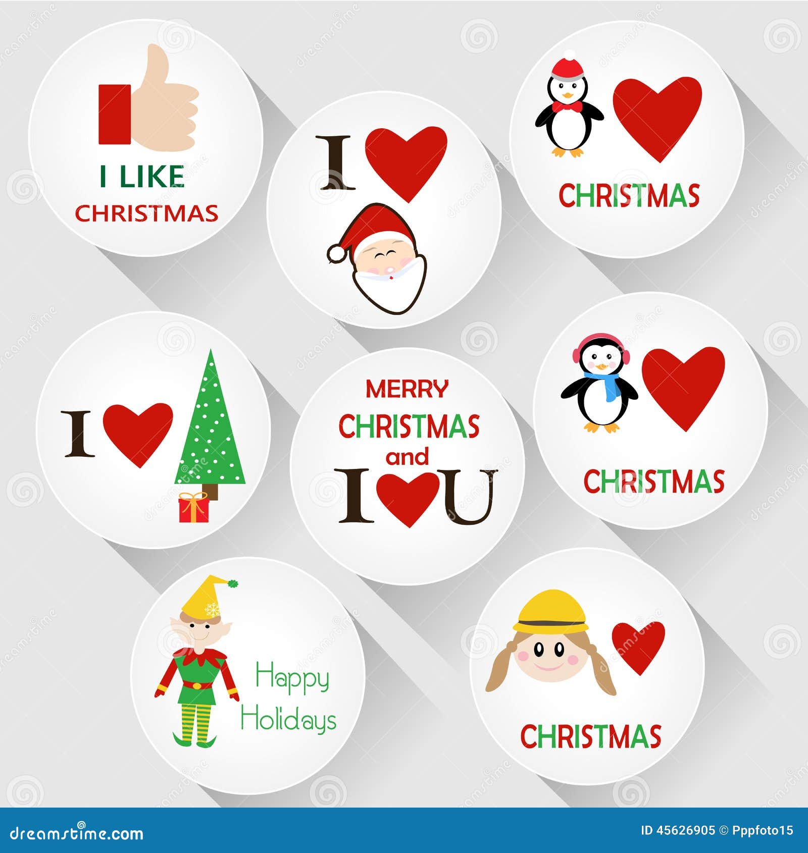christmas badges stock illustration illustration of christmas badge