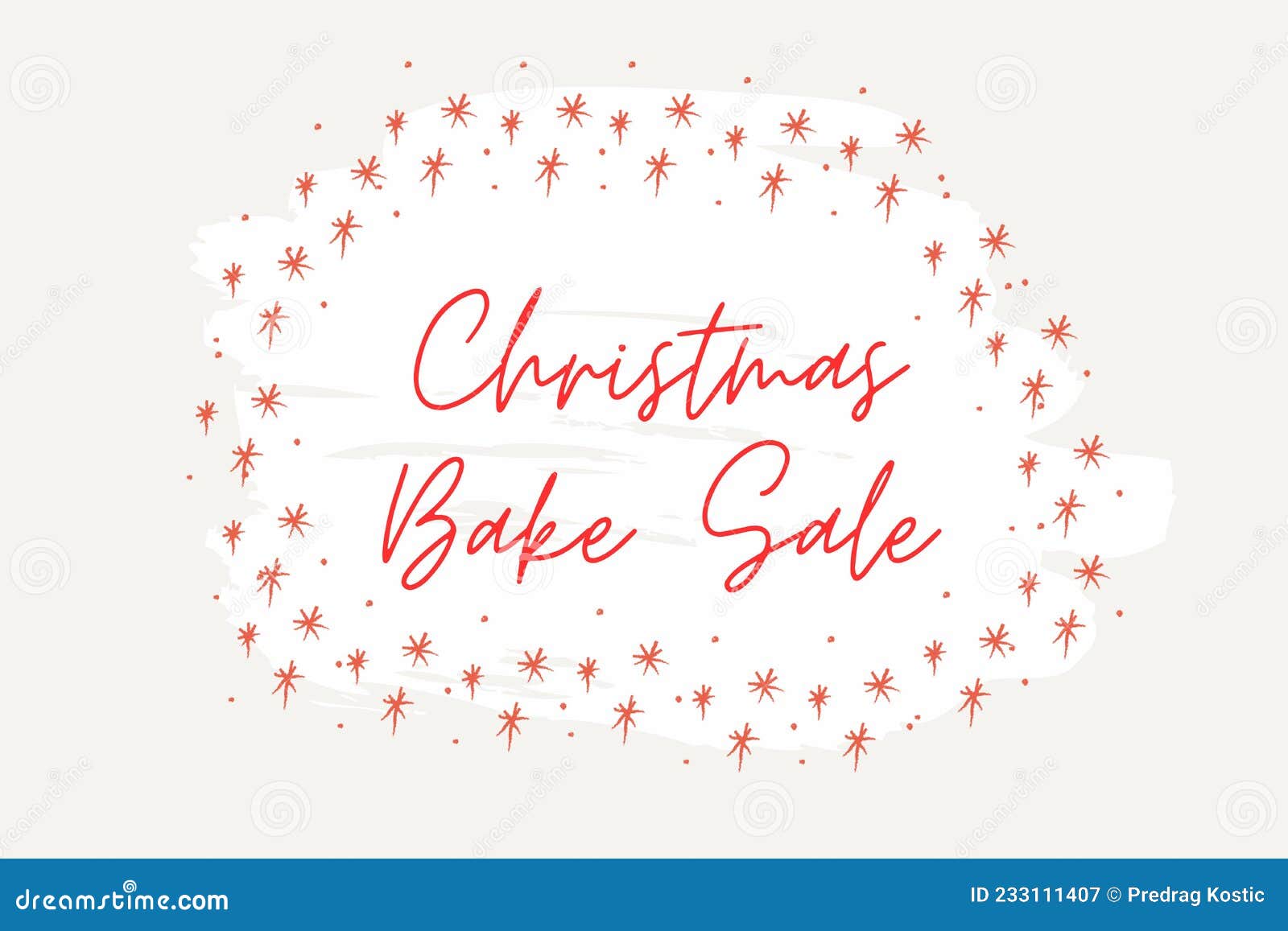 Christmas bake sale logo stock illustration. Illustration of christmas
