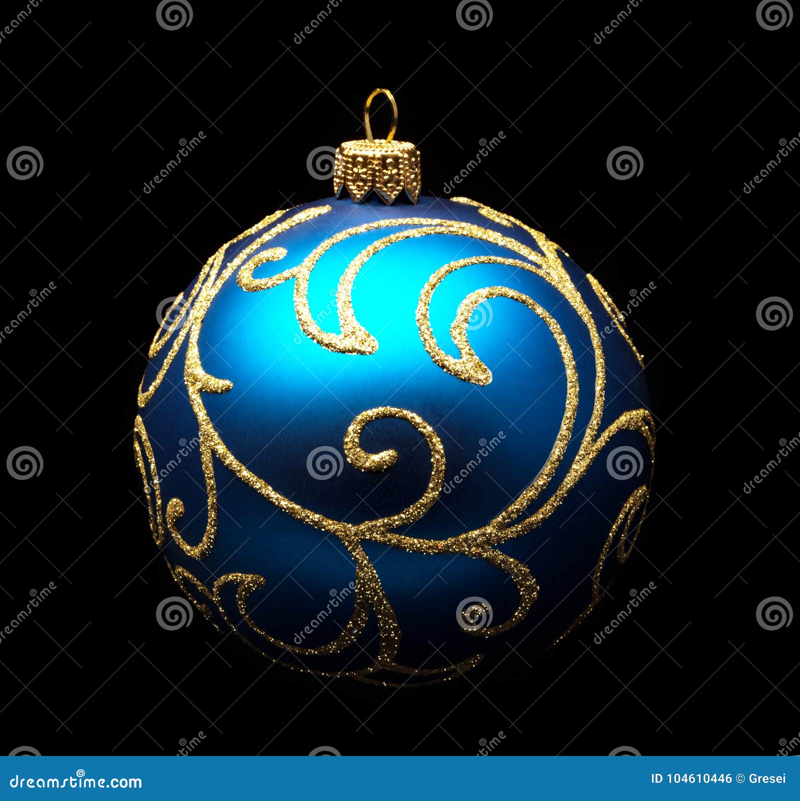 Christmas bal on white stock photo. Image of balls, ball - 104610446