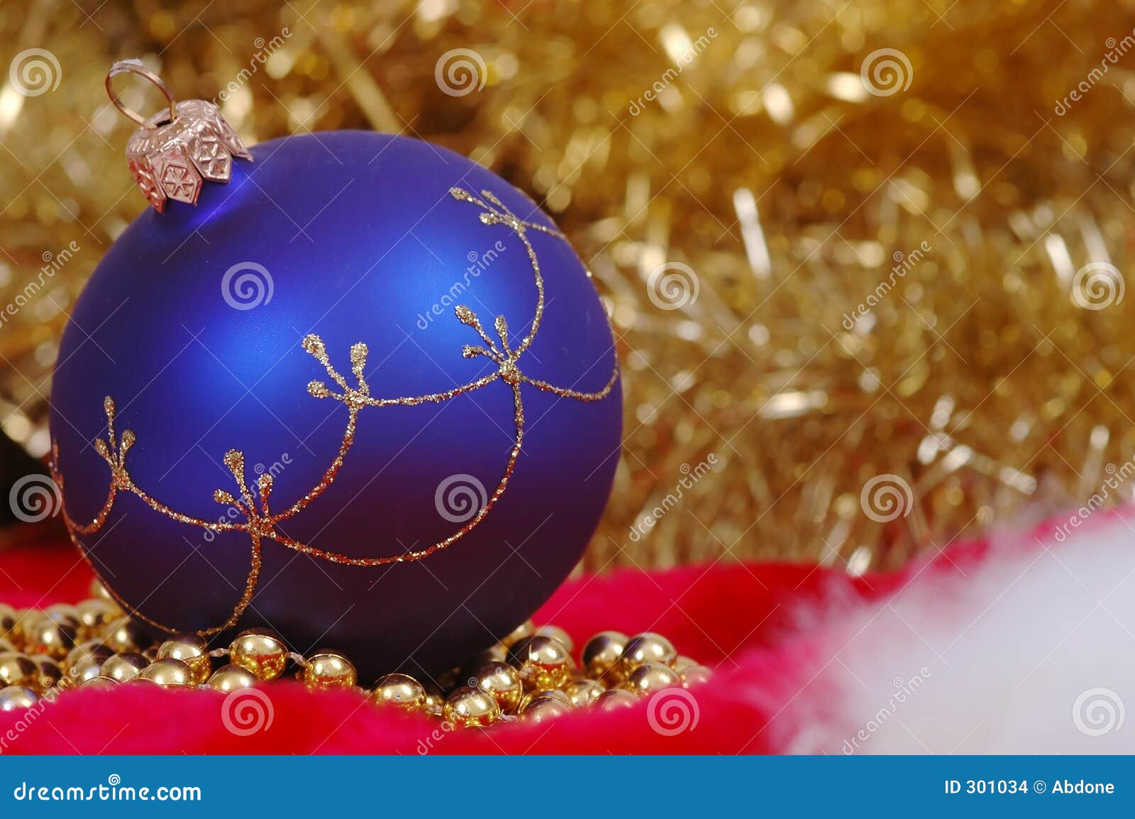 Christmas ball stock photo. Image of jingle, gold, ornaments - 301034