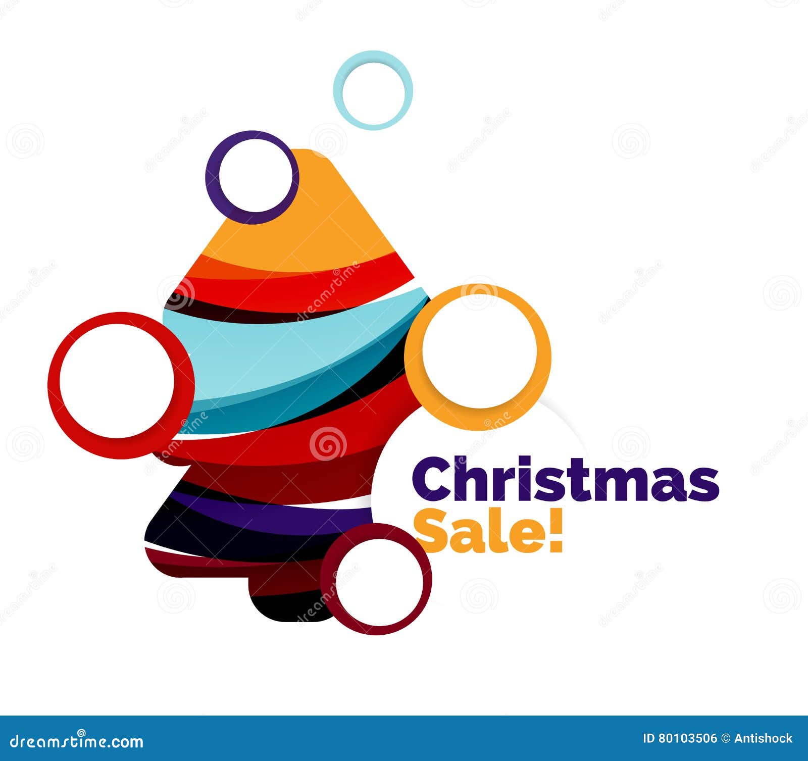 Christmas Banner with Baubles Stock Vector - Illustration of winter ...