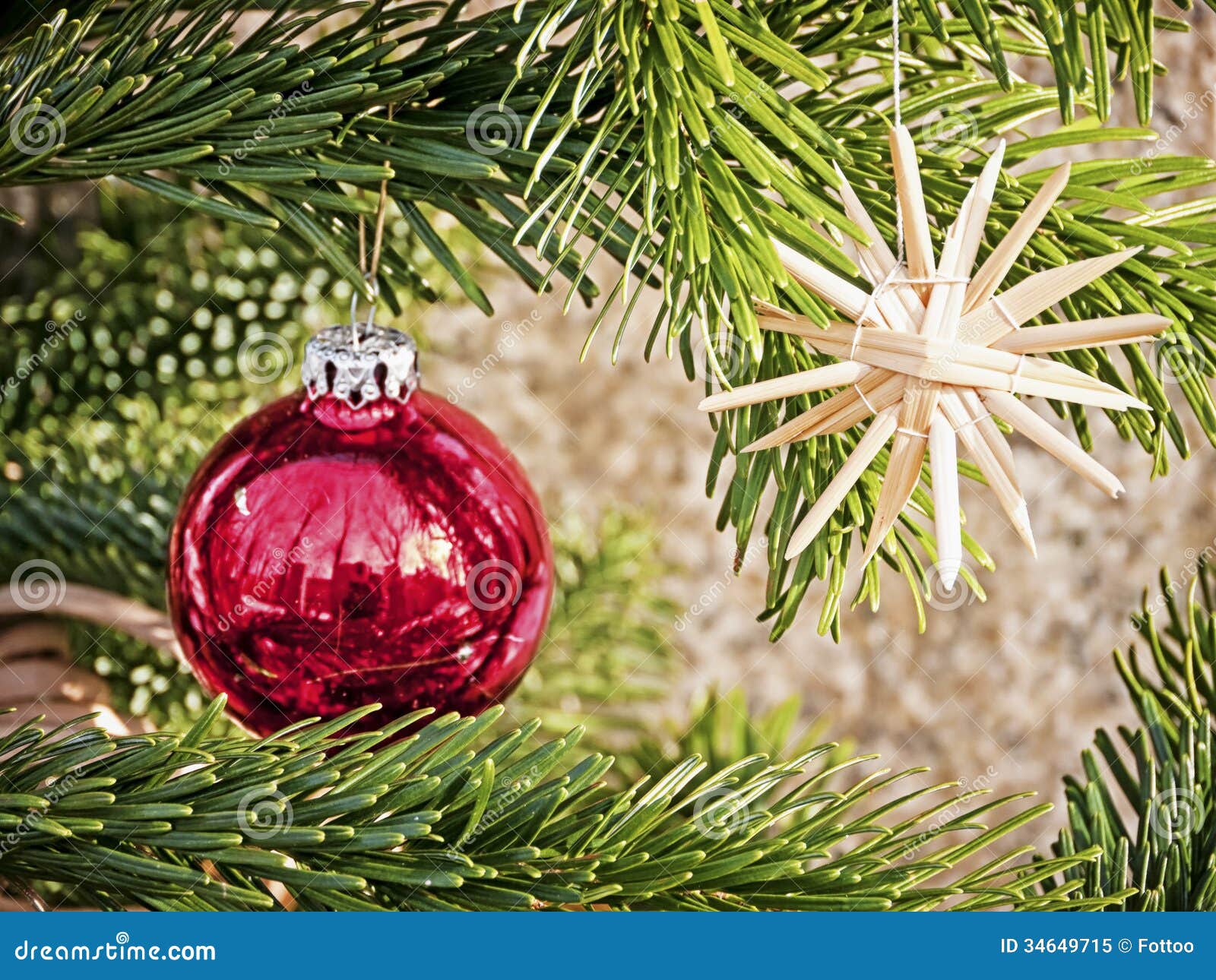 Christmas bauble stock image. Image of glass, green, craft 34649715