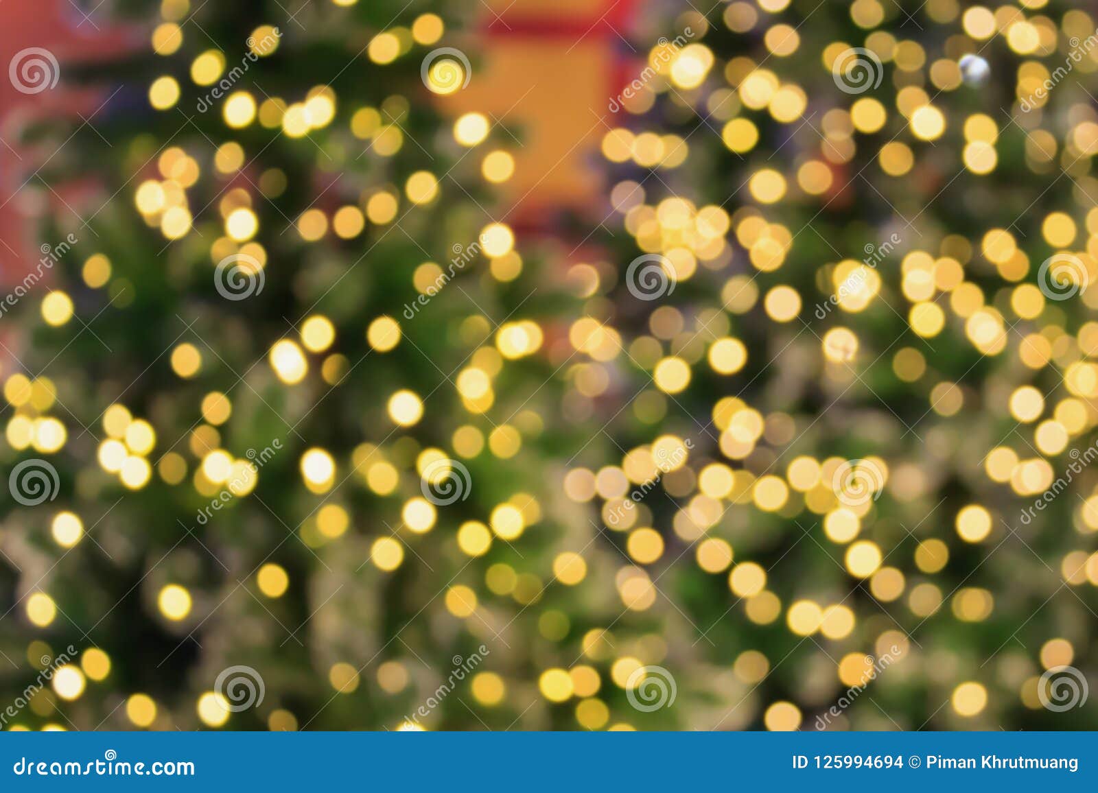 Christmas Bokeh background stock photo. Image of pattern 125994694