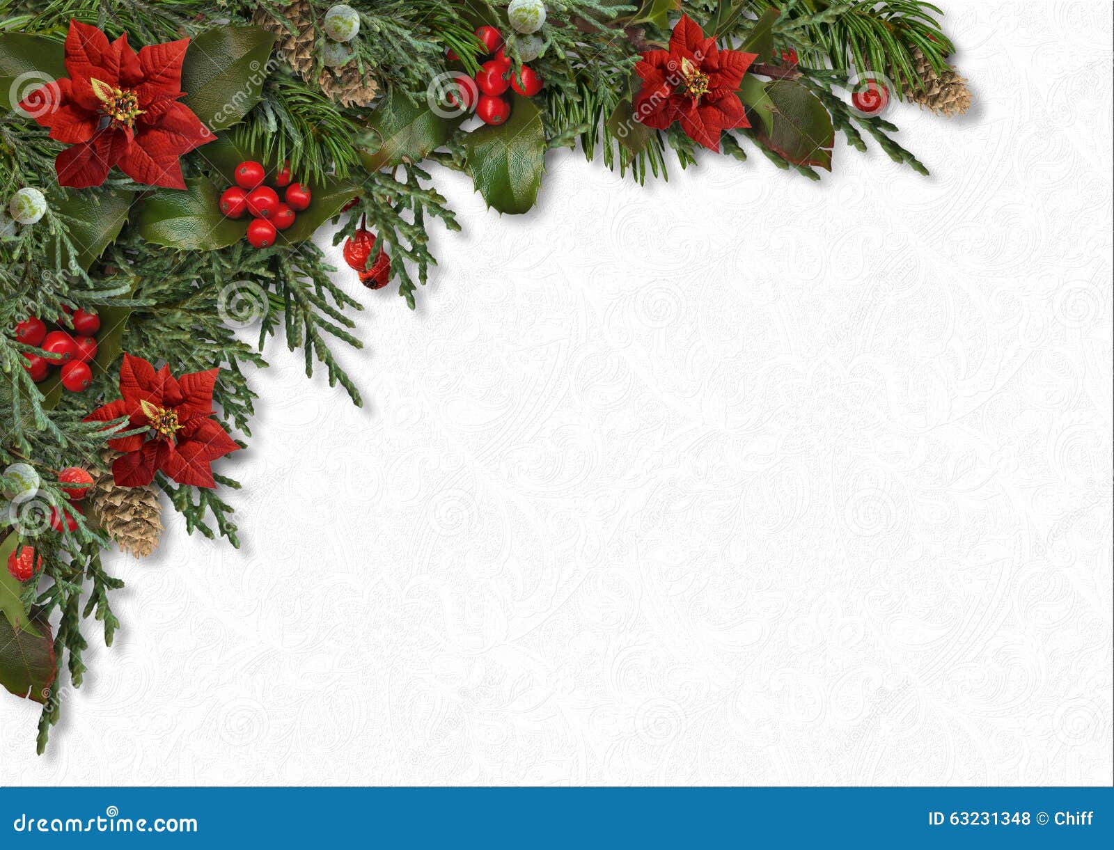 Christmas Border Of