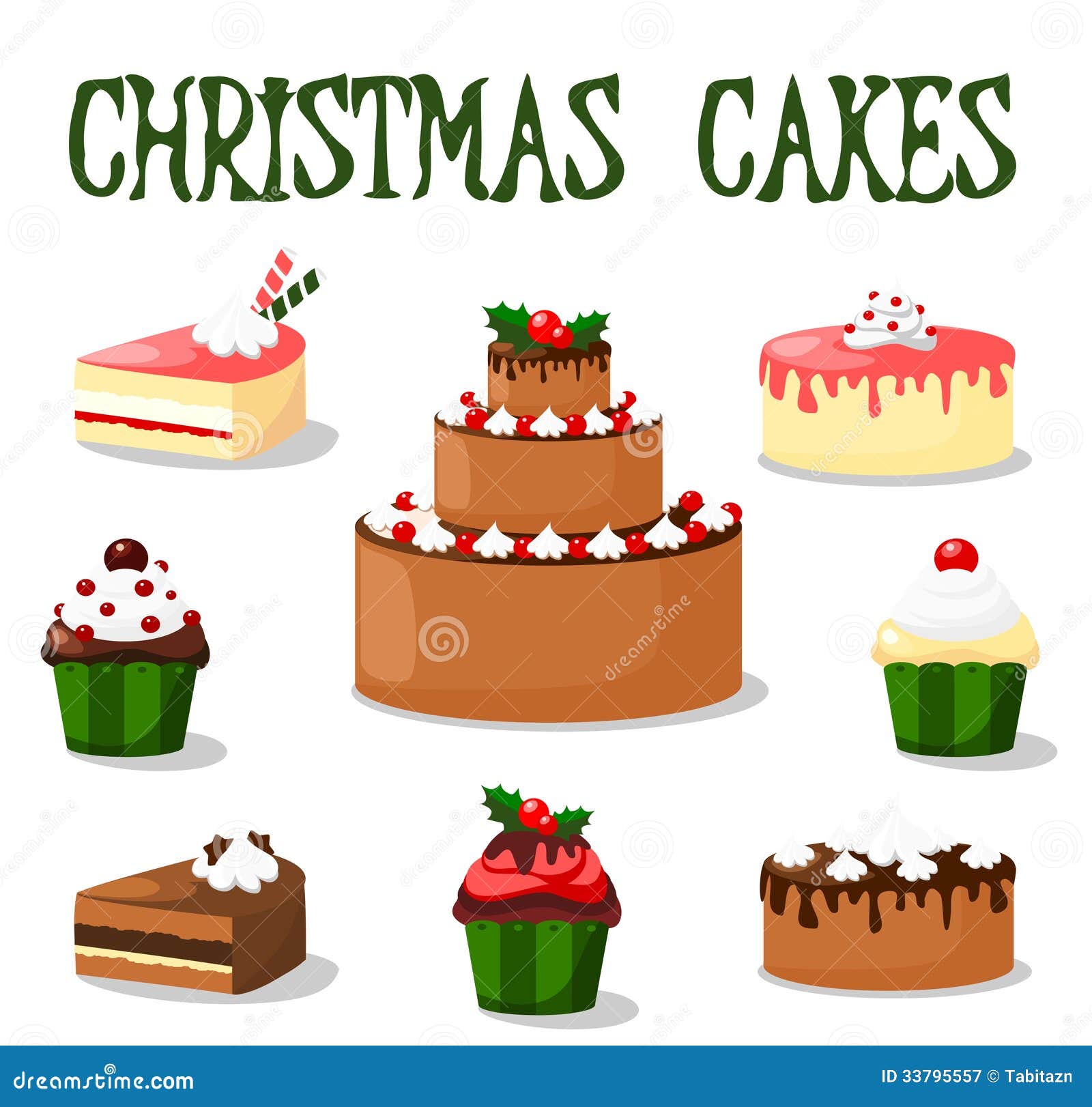 christmas cake clipart - photo #36