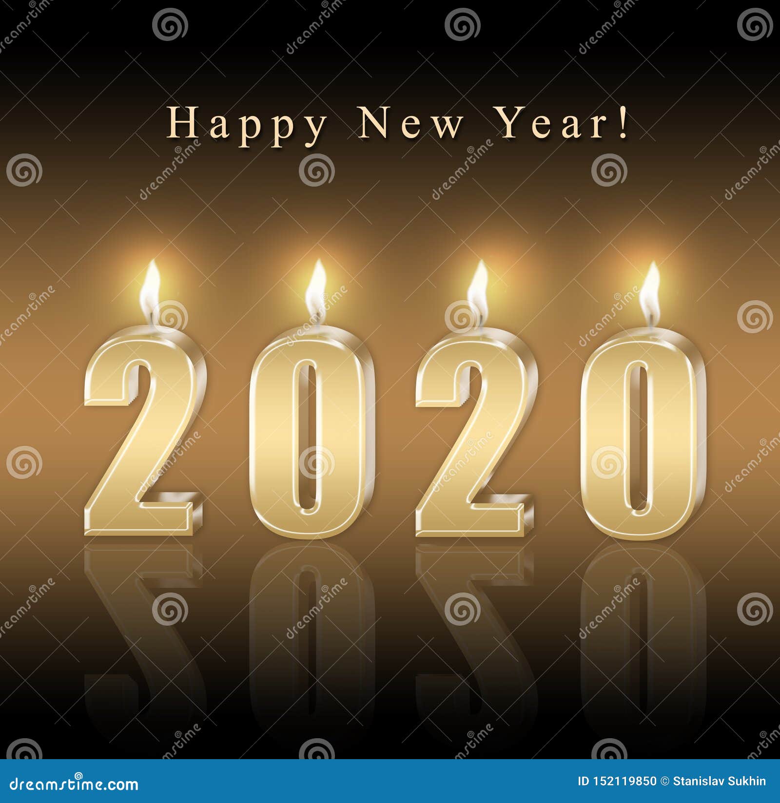 Christmas candle 2020 stock photo. Image of holiday 152119850