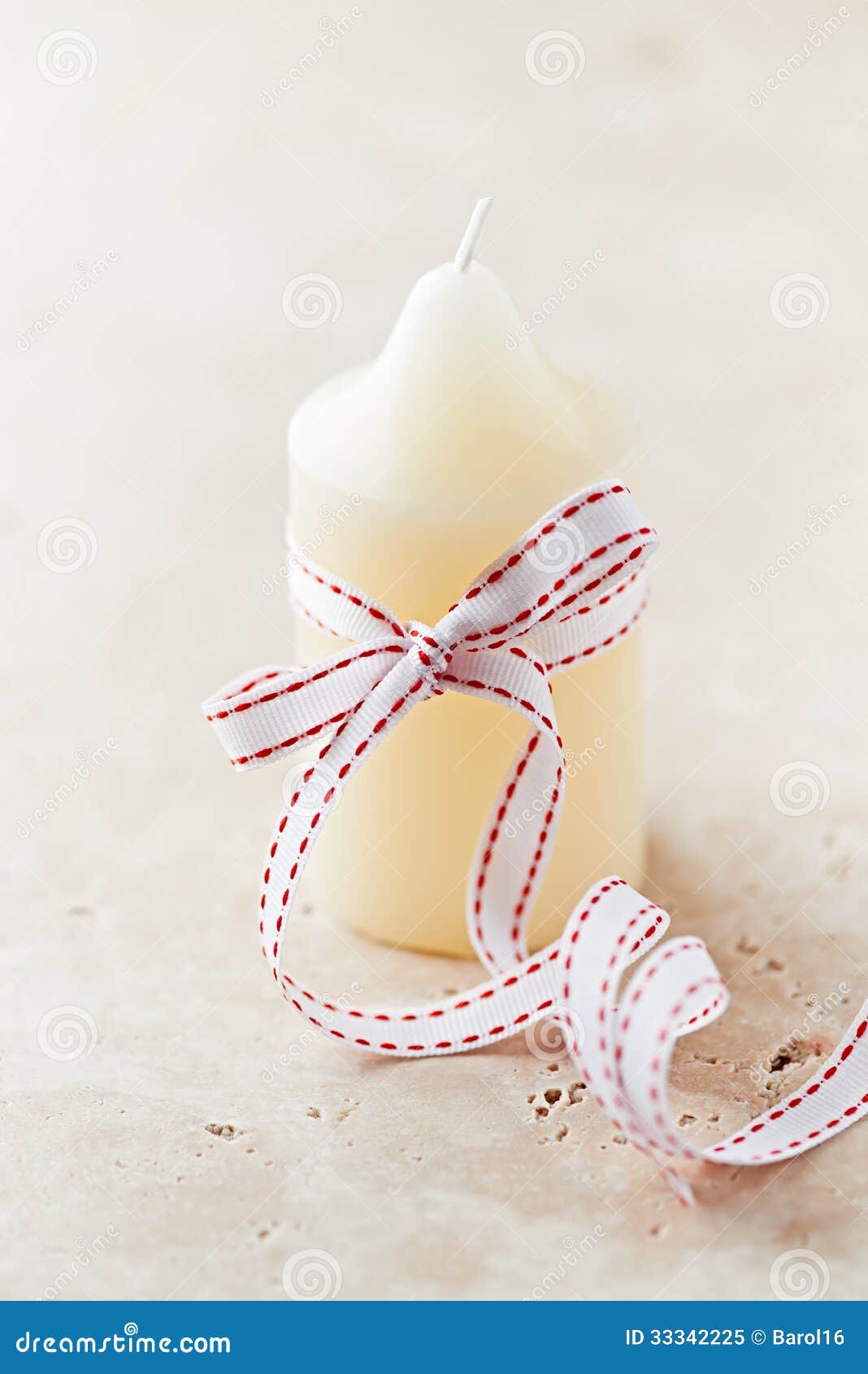 Christmas Candle stock image. Image of life, decor, background 33342225