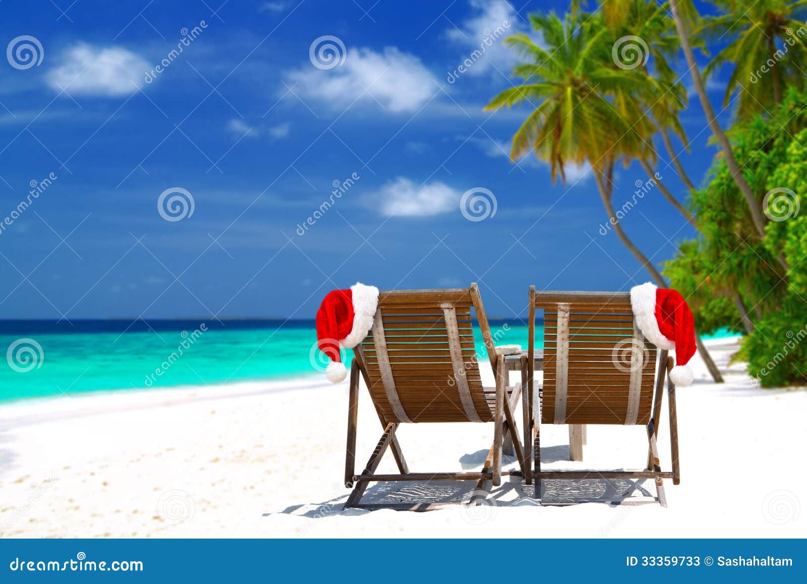 free clipart santa beach - photo #43