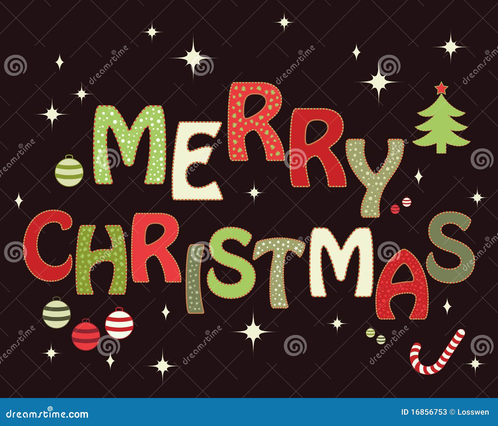 Christmas Card Design Stock Photos - Image: 16856753