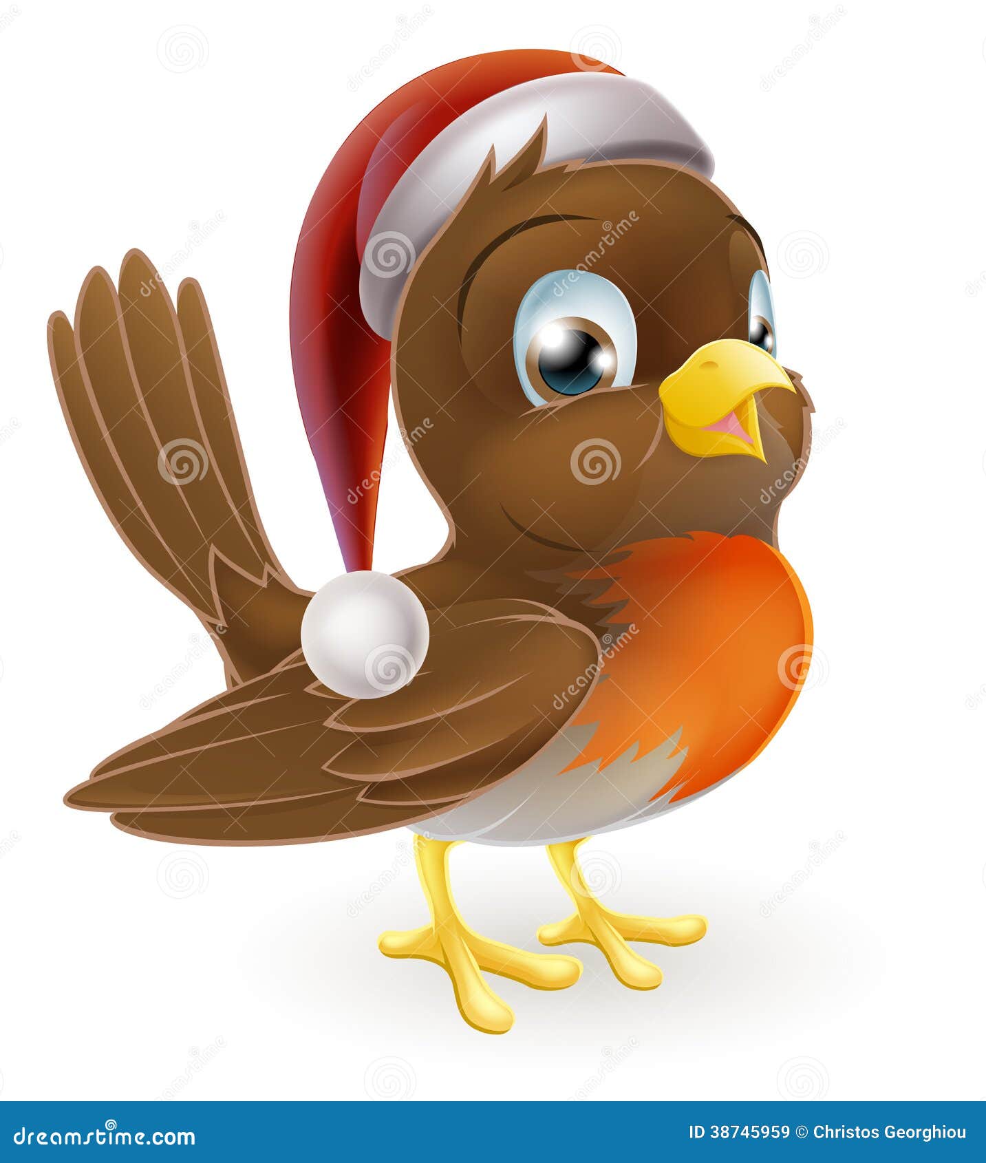 free christmas robin clipart - photo #26