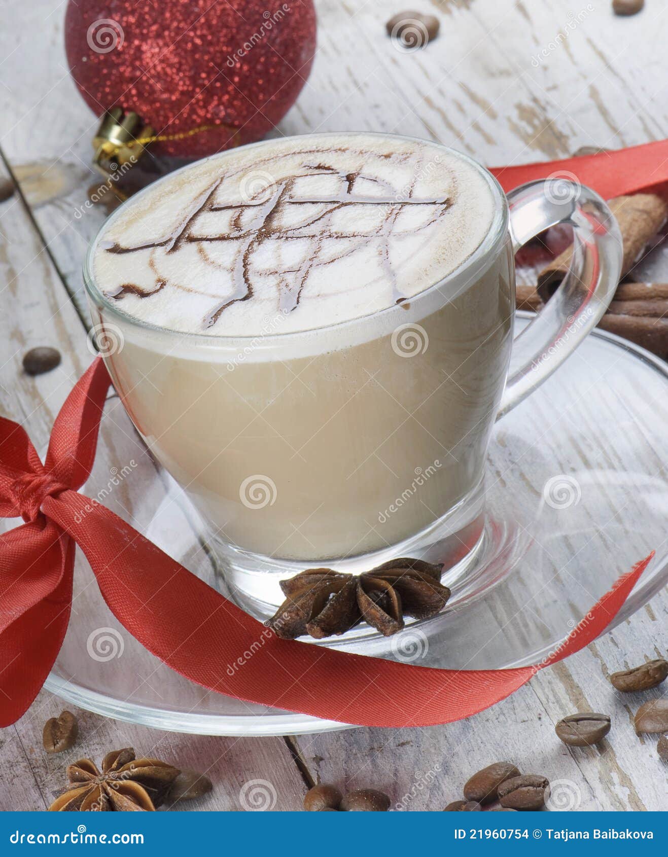 Christmas coffee stock photo. Image of spicy, plate, traditional - 21960754