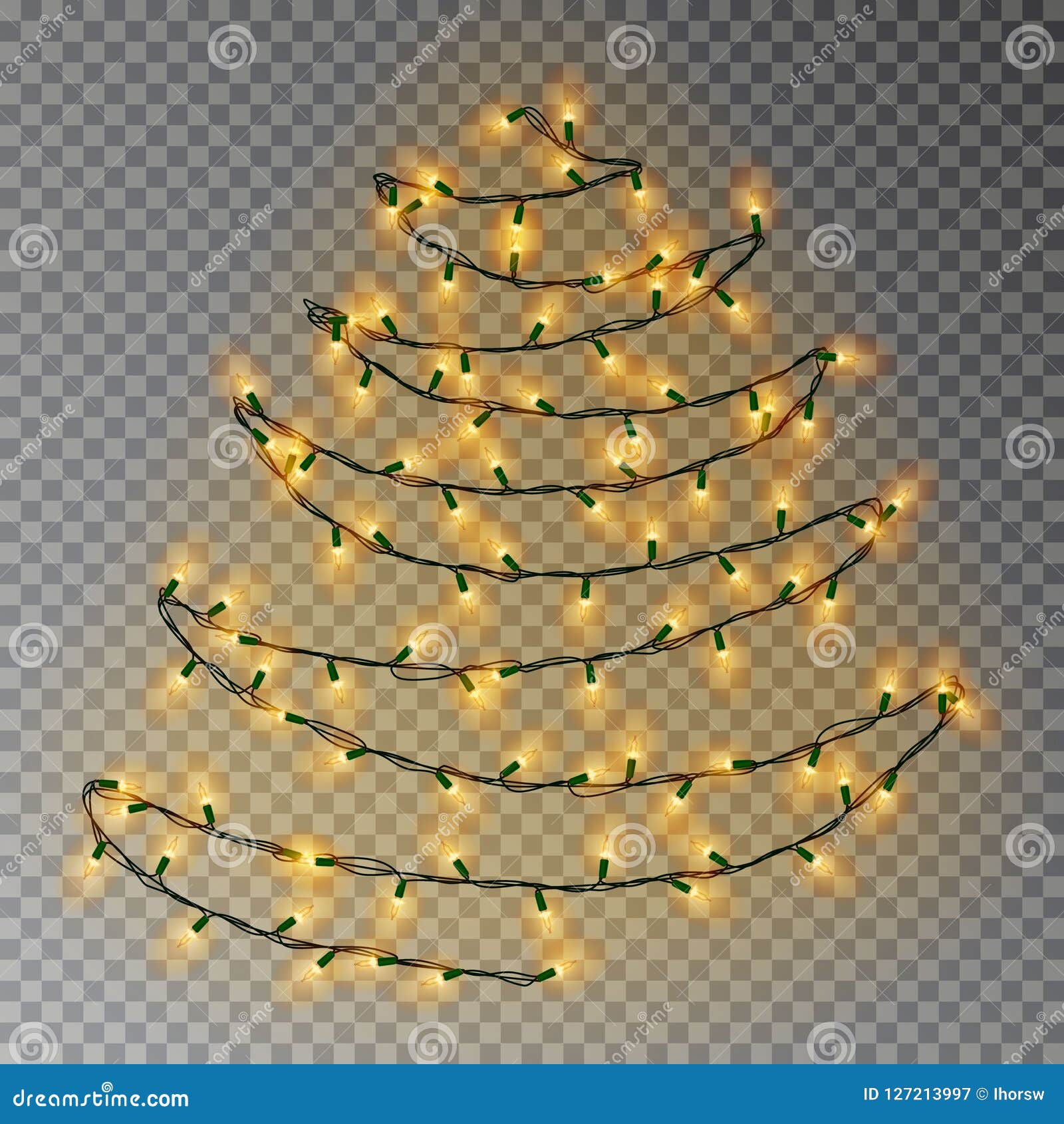 Tree Lights Stock Illustrations – 2,130 String Stock Illustrations, Vectors & Clipart - Dreamstime