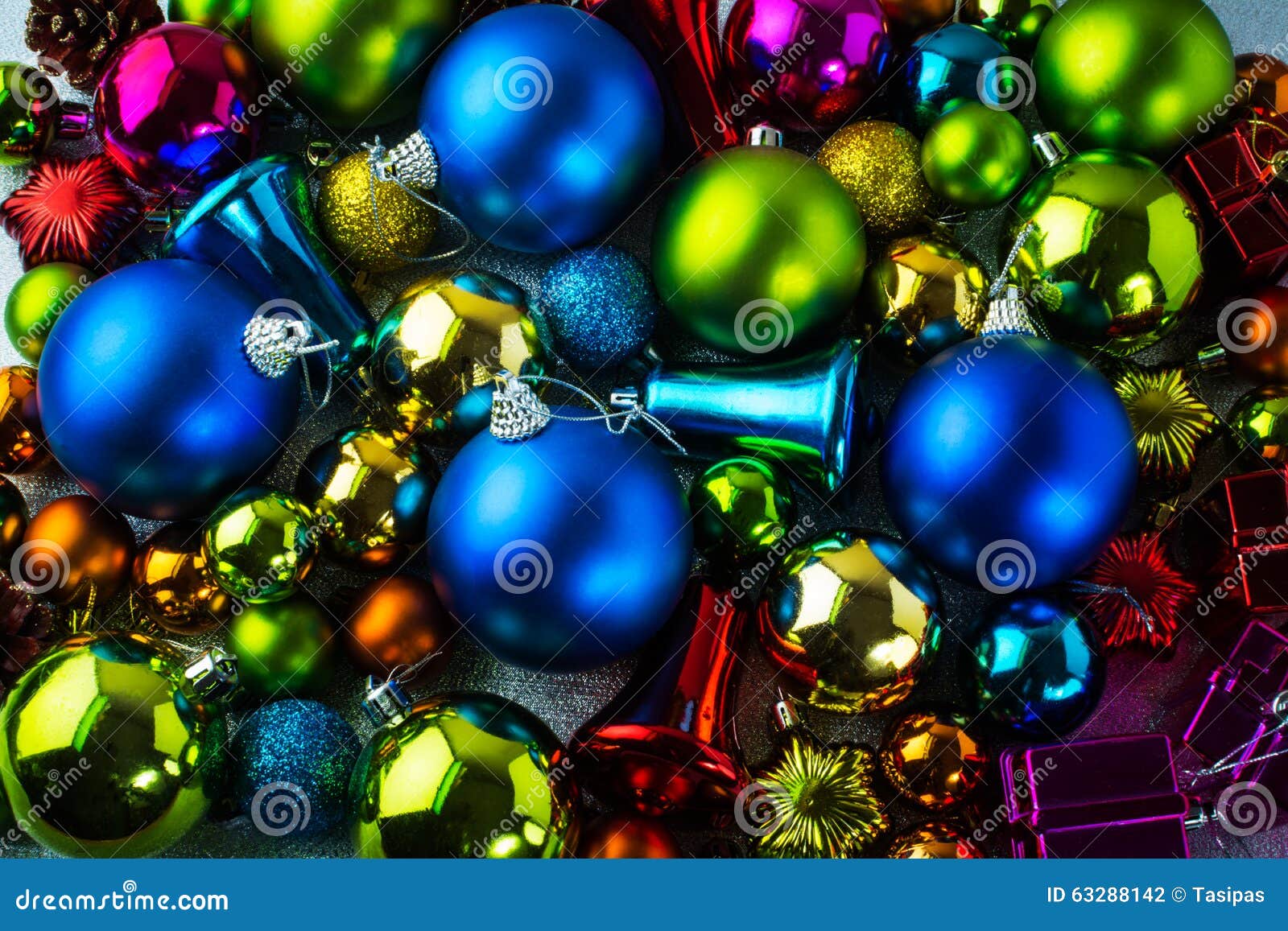 Christmas Colorful Decoration Stock Photo - Image of color, decoration ...