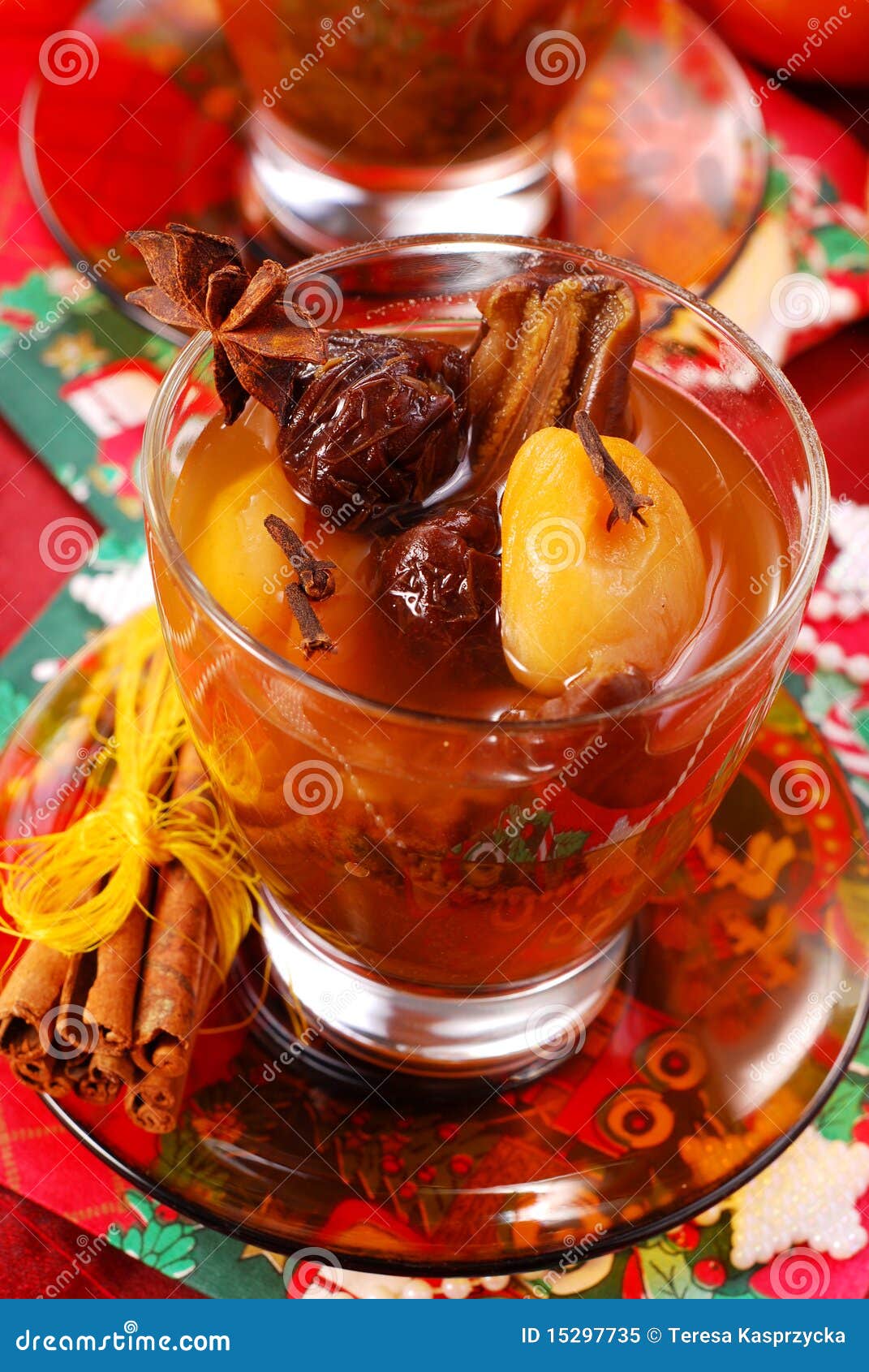 Christmas Compote of Dried Fruits Stock Image Image of compote, fruit